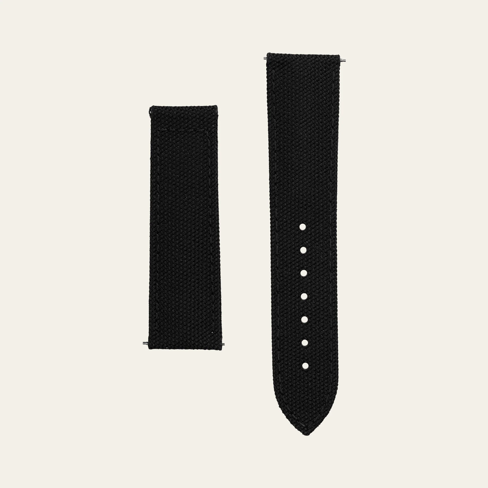 Black Cordura Fabric Stitches - M