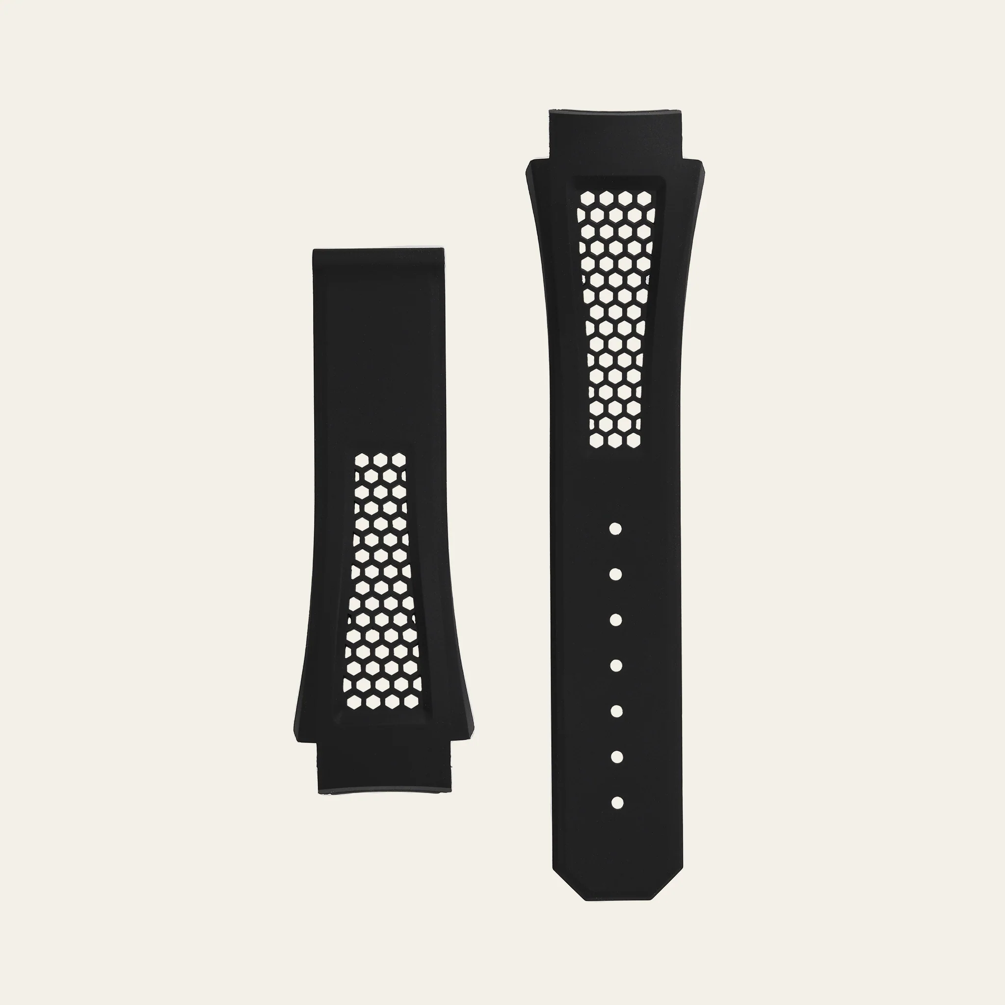 Black Epic X Chrono 44mm Honeycomb Strap - L