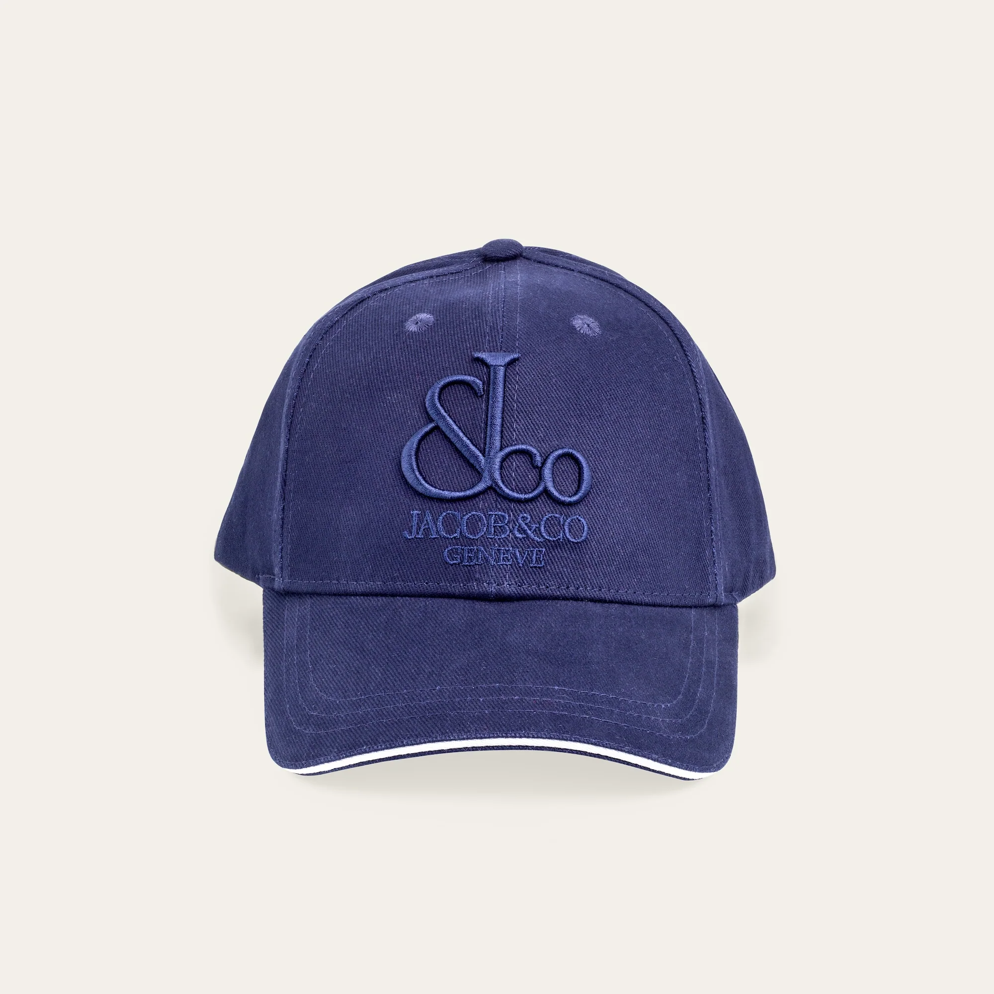 Jacob & Co. Blue Logo Cap