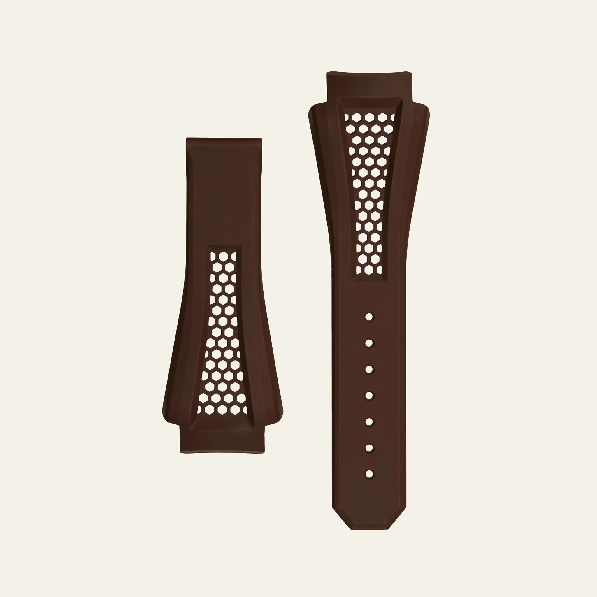Brown Epic X Chrono 47mm Honeycomb Strap - M