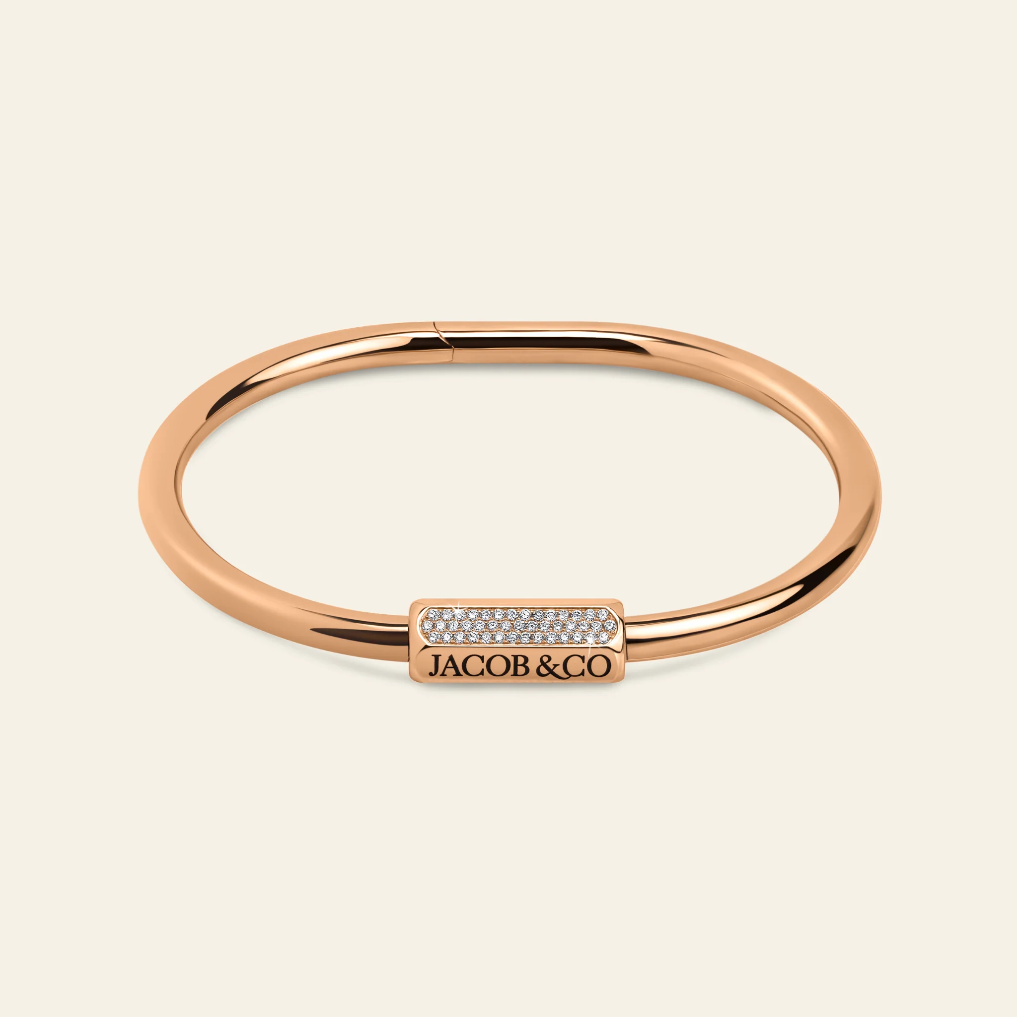 Carabin Lock Diamond Bracelet