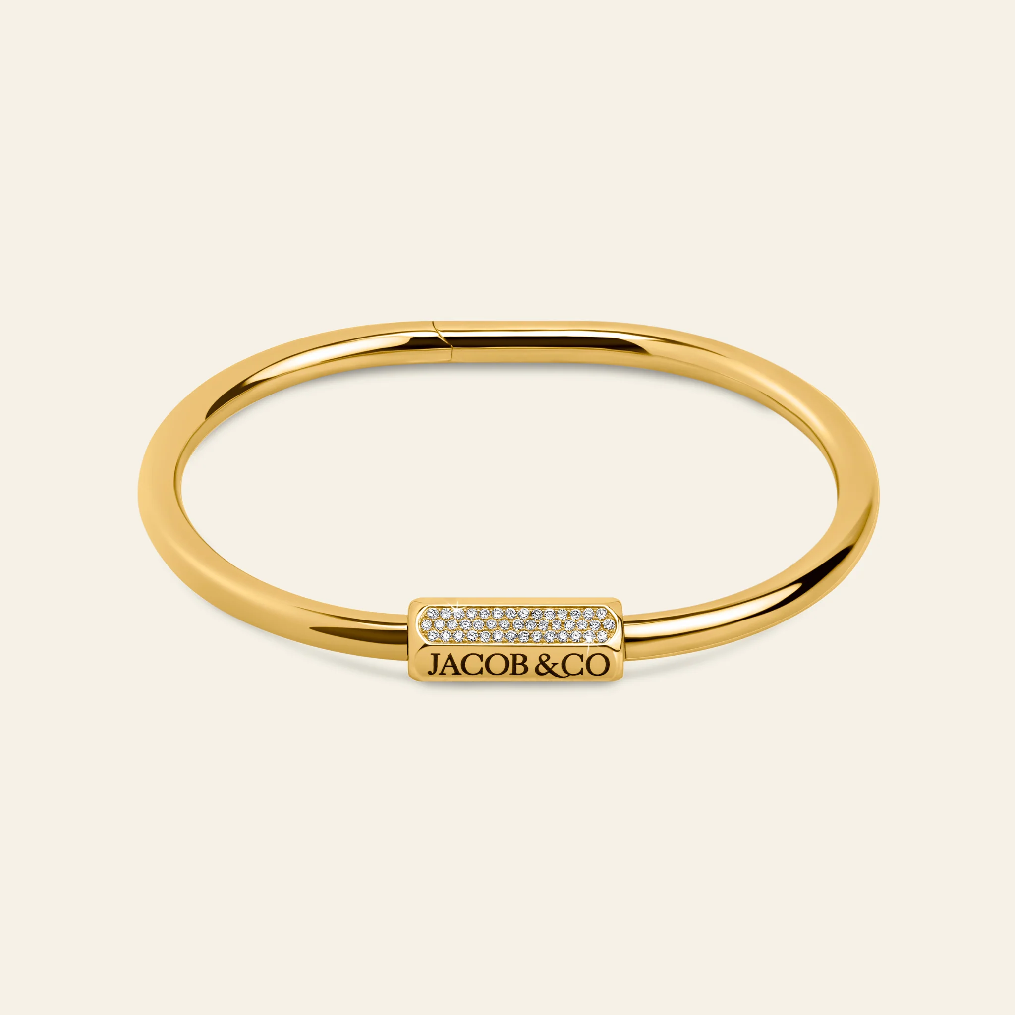 Carabin Lock Diamond Bracelet