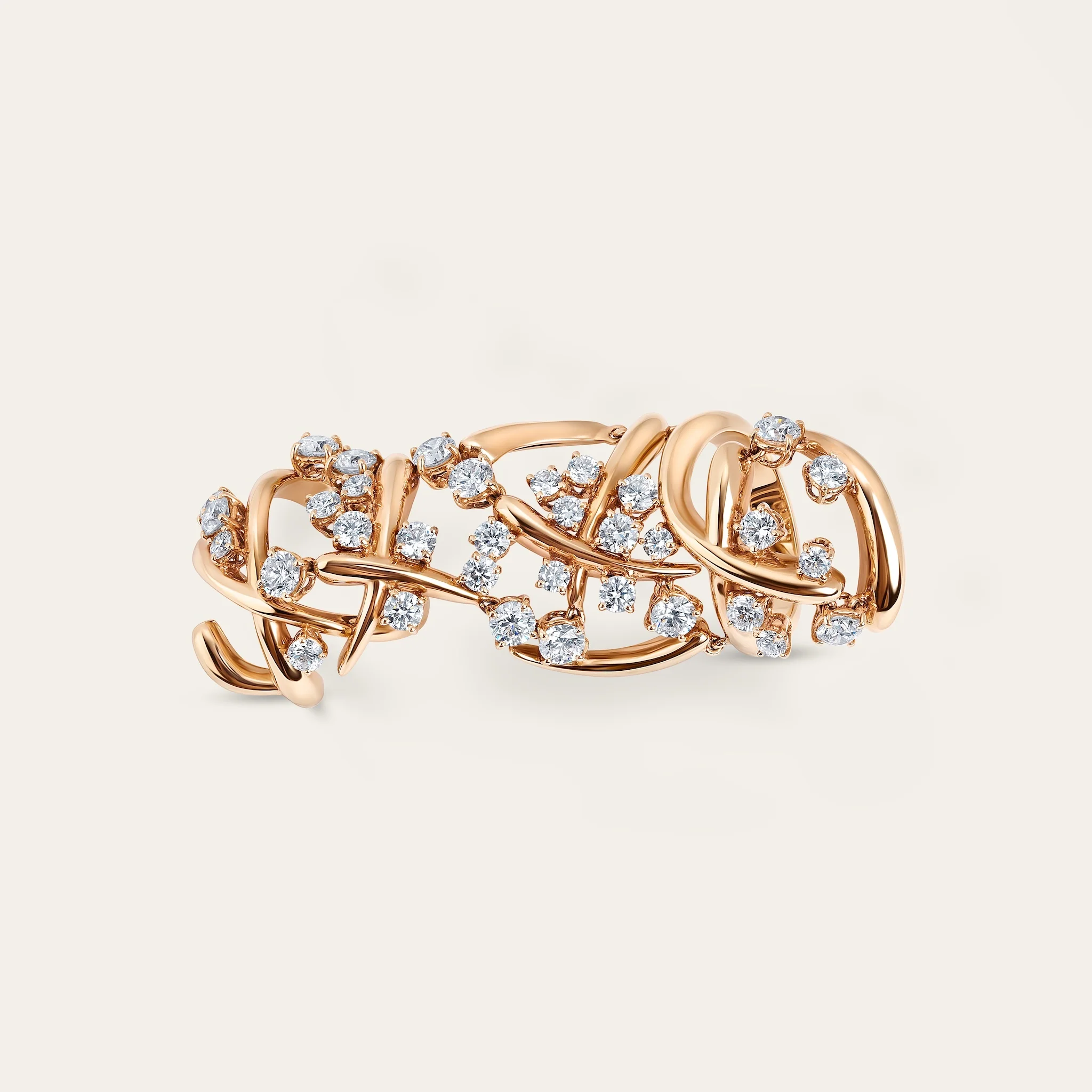 Carnivale Full Finger Diamond Ring - Image 3