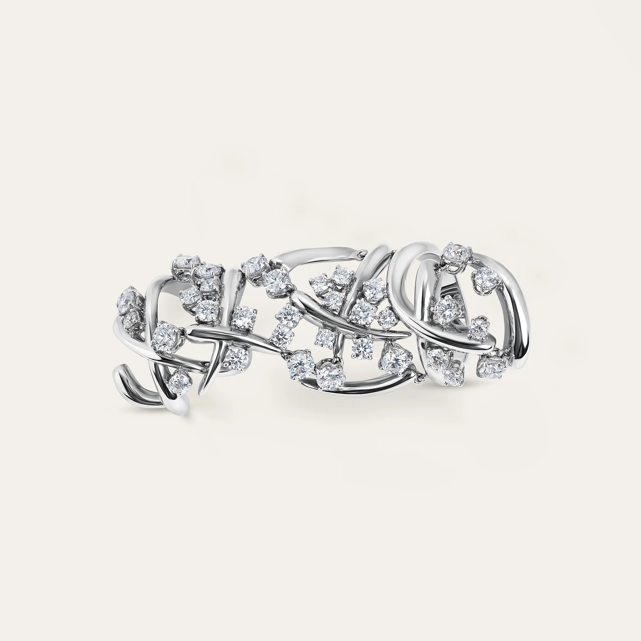 Carnivale Full Finger Diamond Ring - Image 3