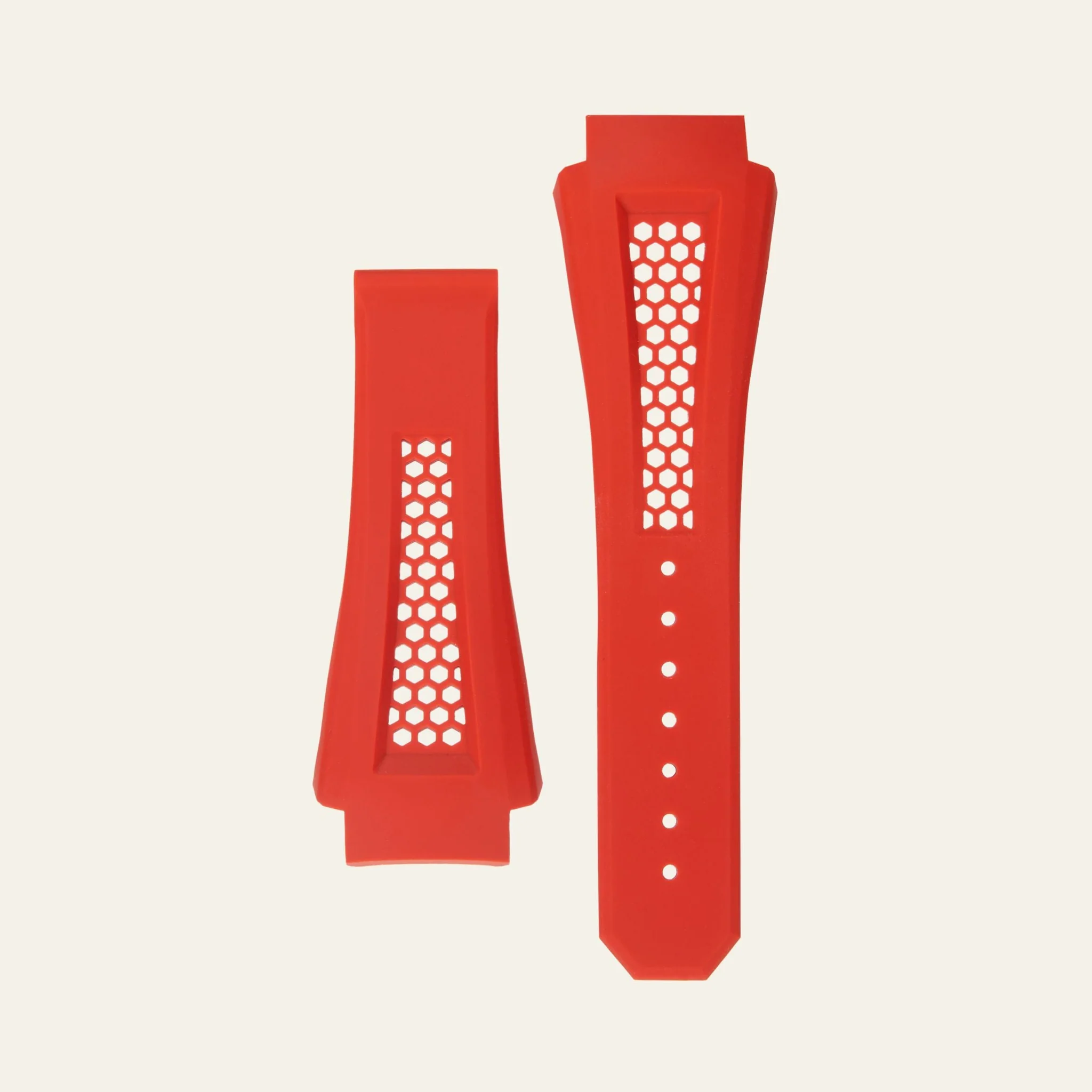 Red Epic X Chrono 47mm Honeycomb Strap - L