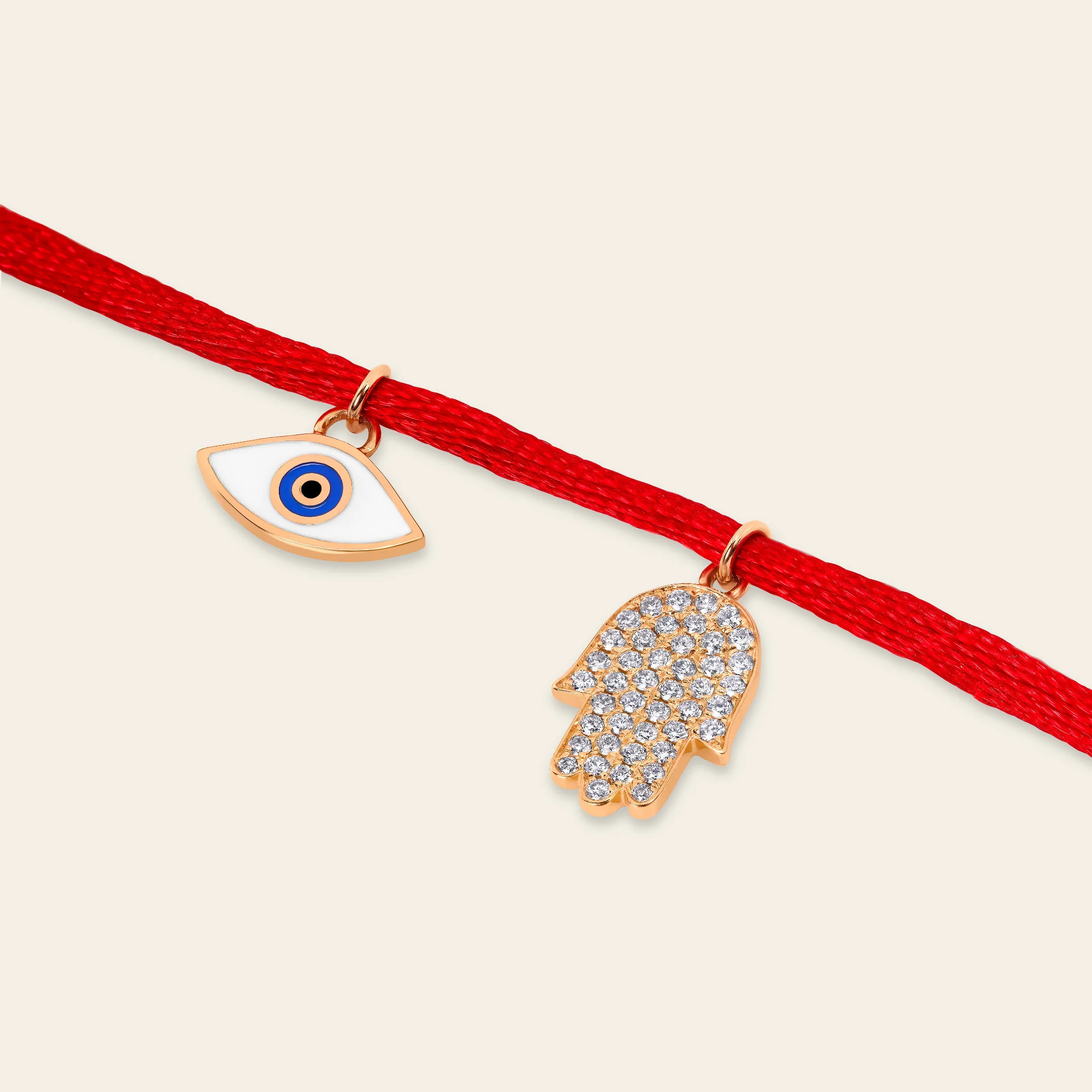 Evil Eye Diamond Bracelet - Image 4