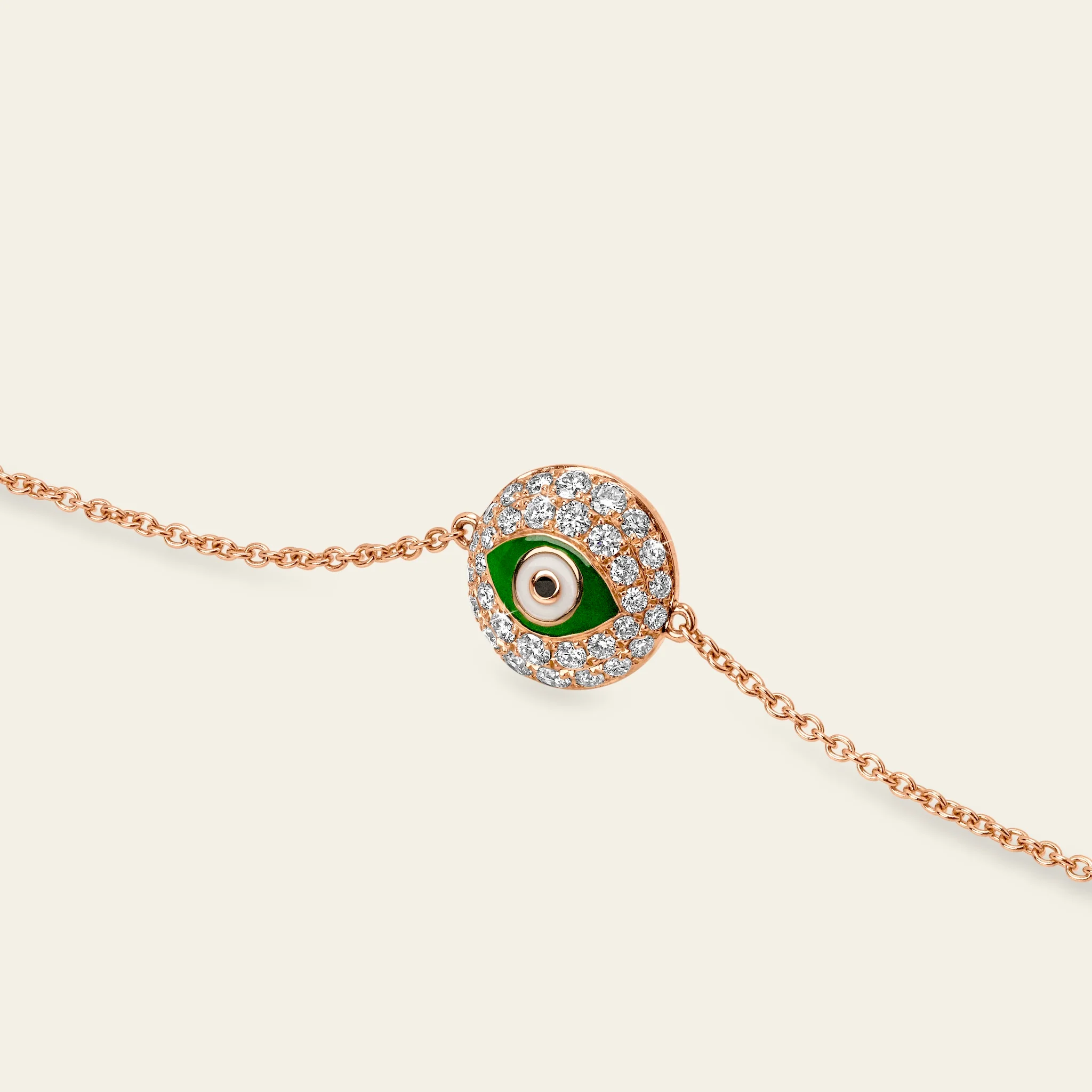 Evil Eye Diamond Bracelet - Image 2
