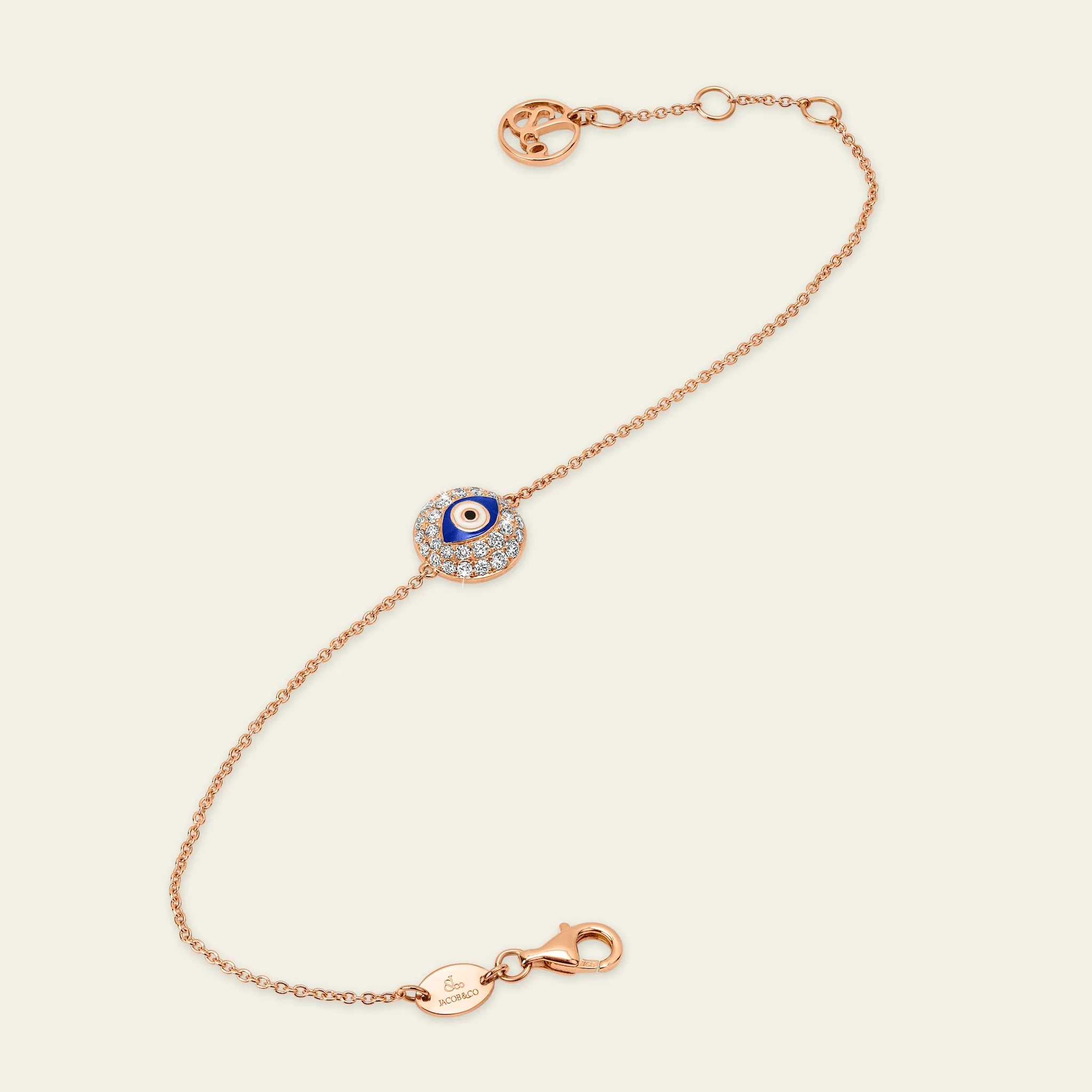Evil Eye Diamond Bracelet - Image 3