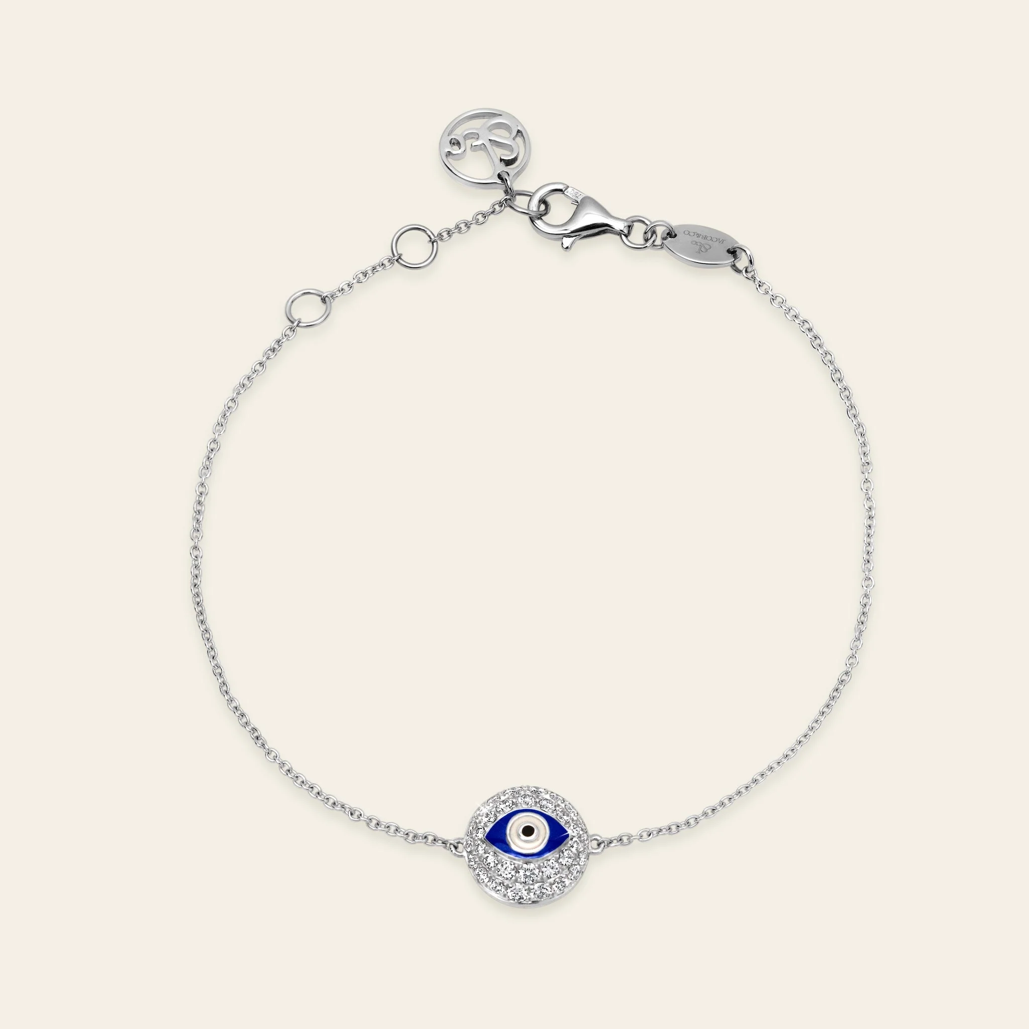 Evil Eye Diamond Bracelet