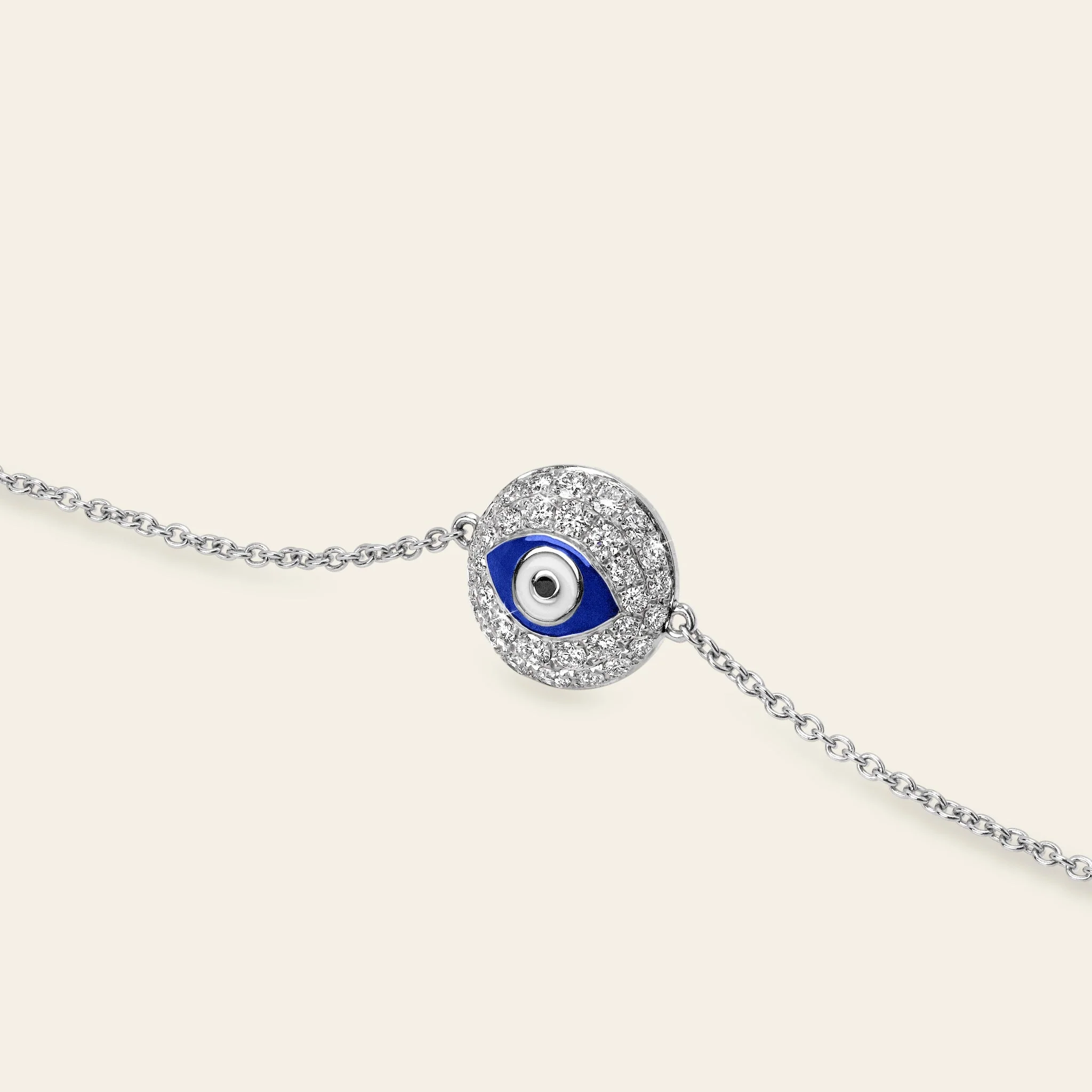 Evil Eye Diamond Bracelet - Image 2