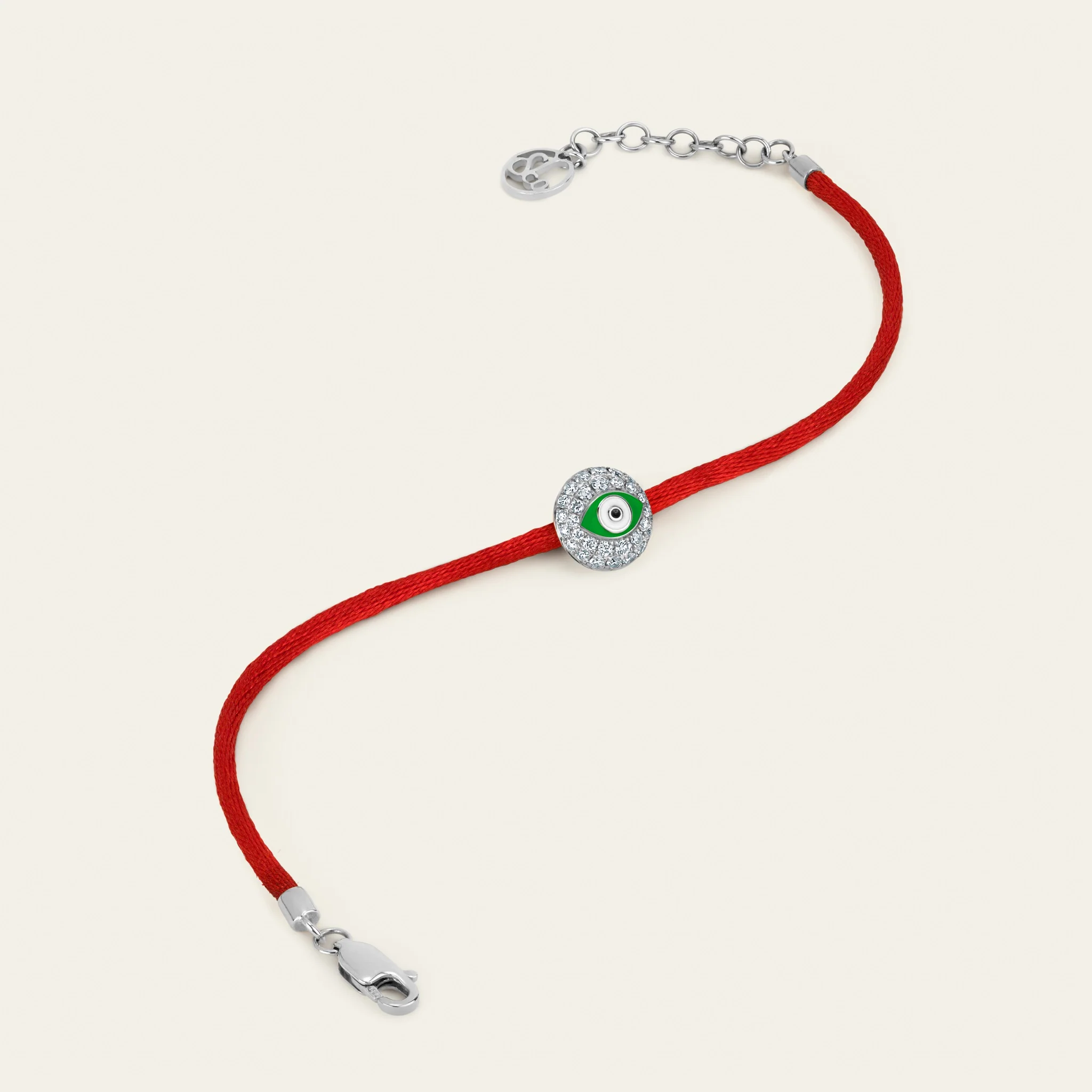 Evil Eye Diamond Bracelet - Image 3