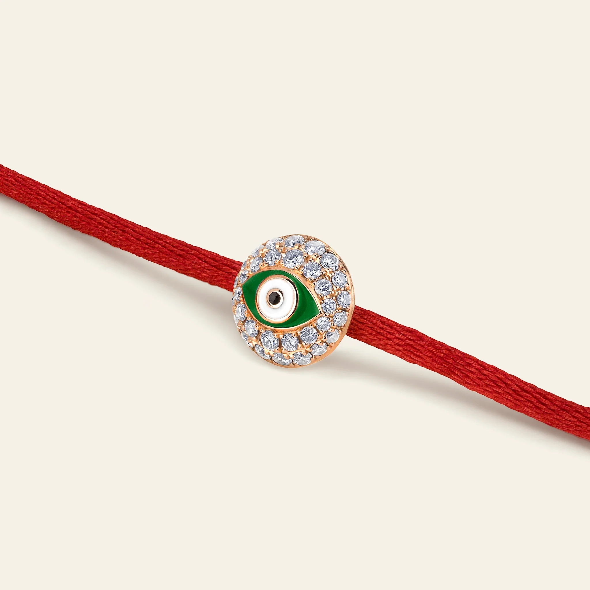 Evil Eye Diamond Bracelet - Image 2