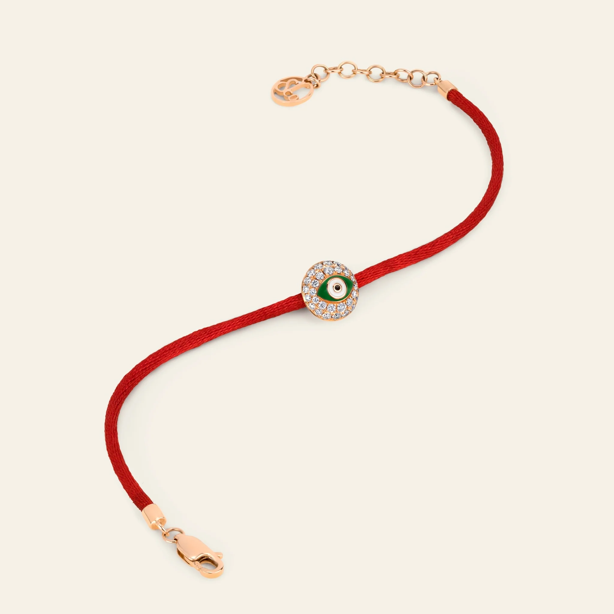 Evil Eye Diamond Bracelet - Image 3
