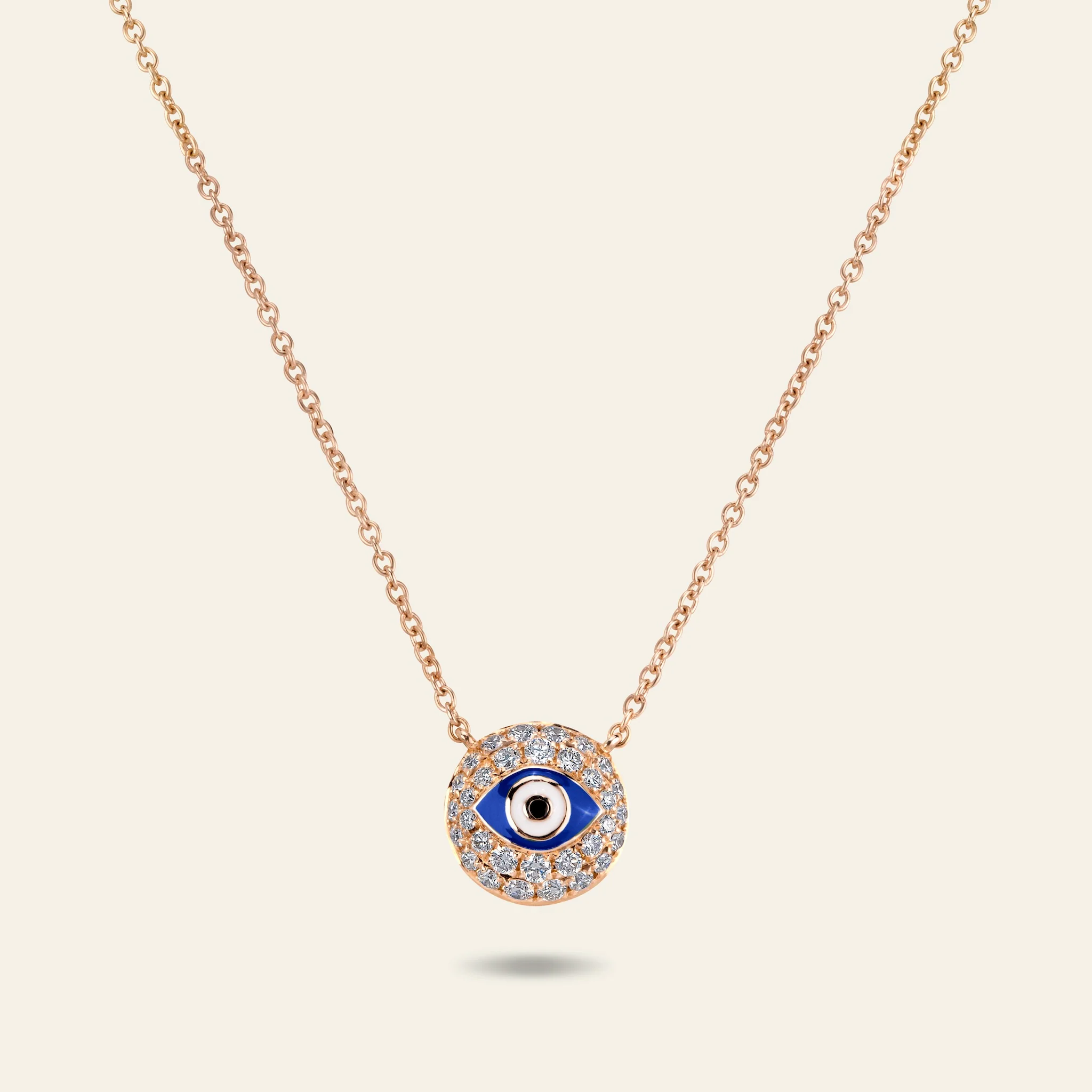 Evil Eye Diamond Necklace