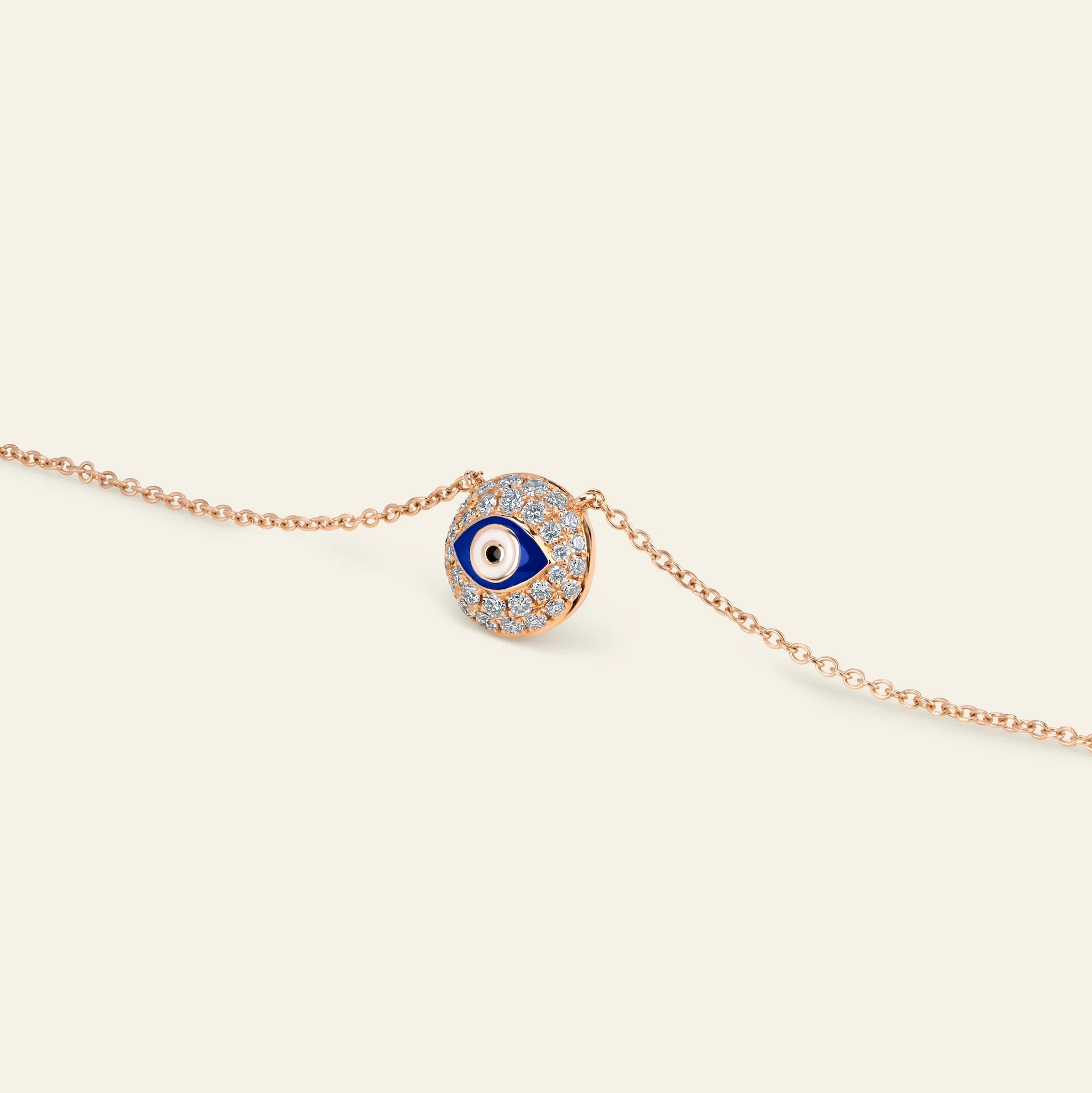 Evil Eye Diamond Necklace - Image 2