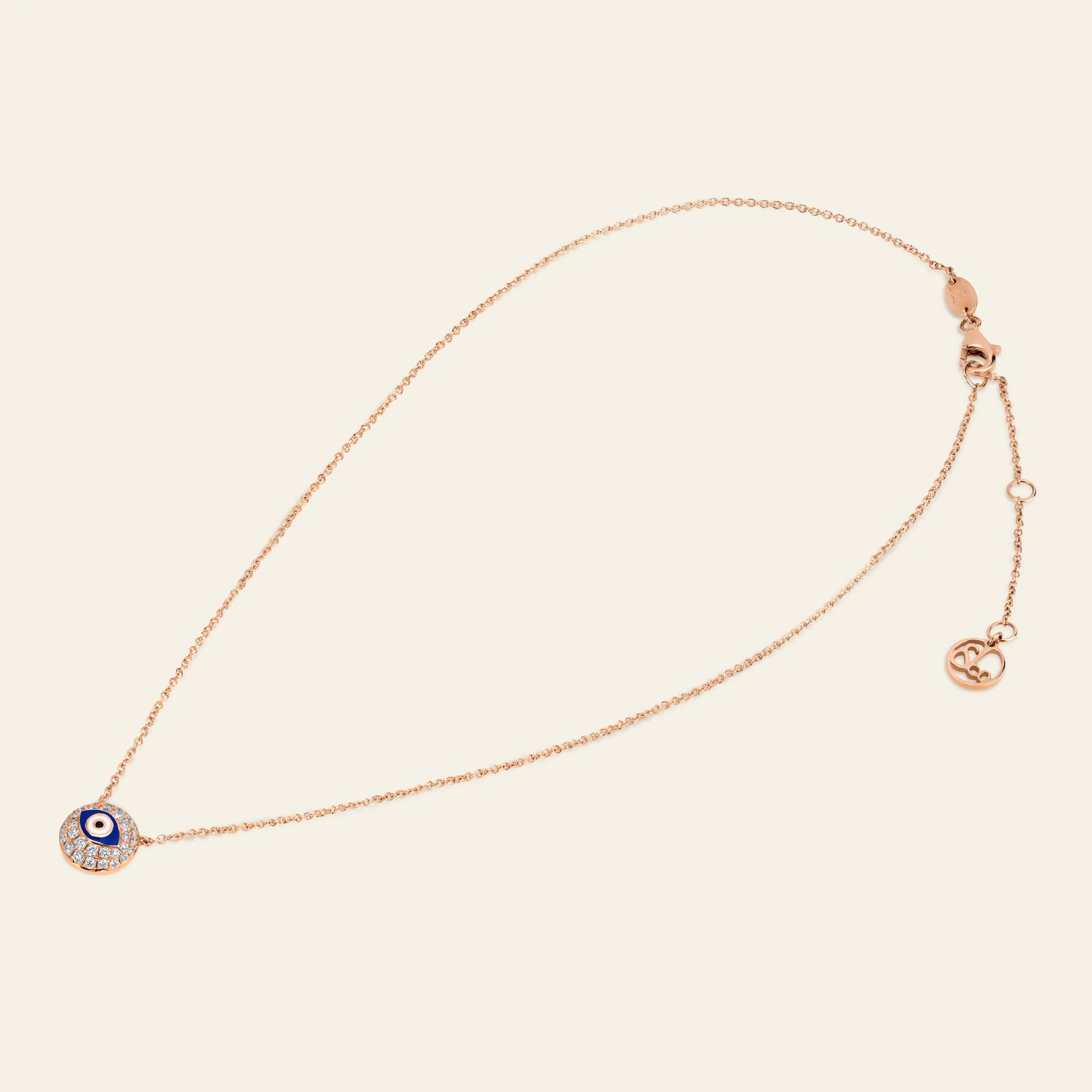 Evil Eye Diamond Necklace - Image 3