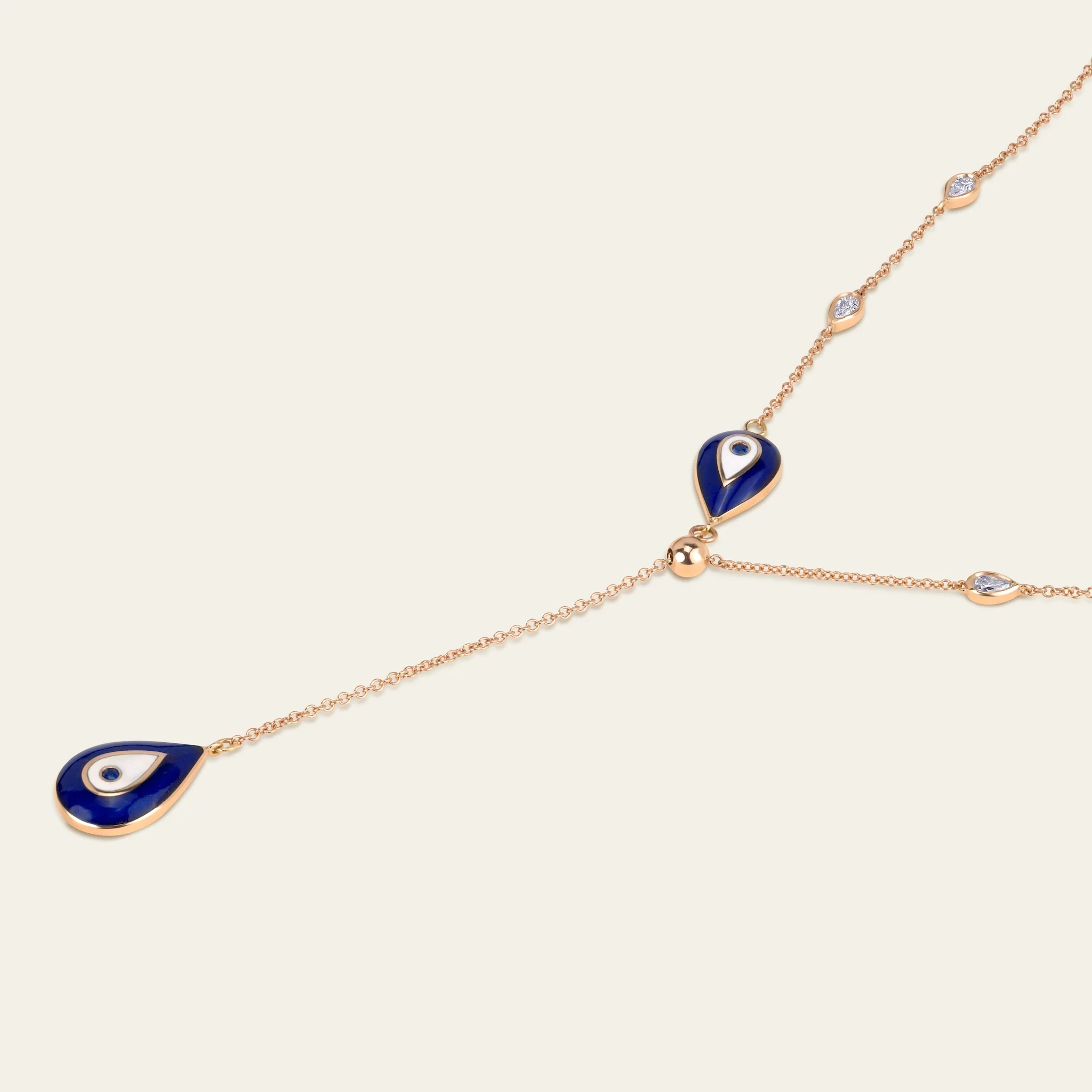 Evil Eye Diamond Necklace - Image 2
