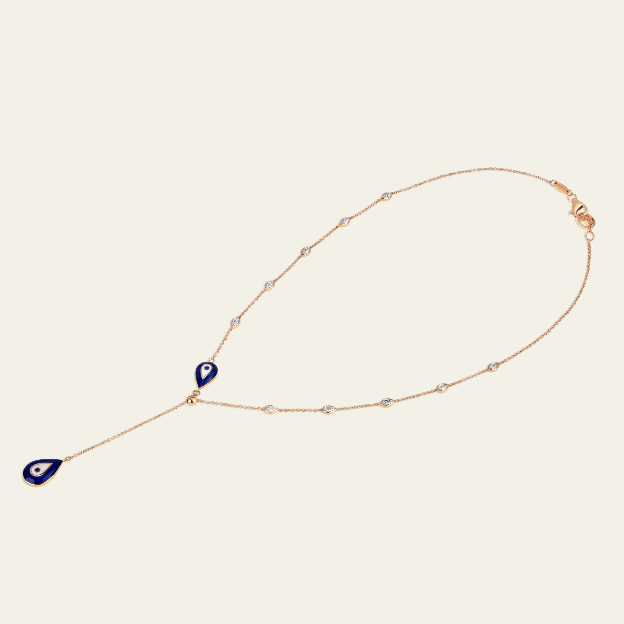 Evil Eye Diamond Necklace - Image 3
