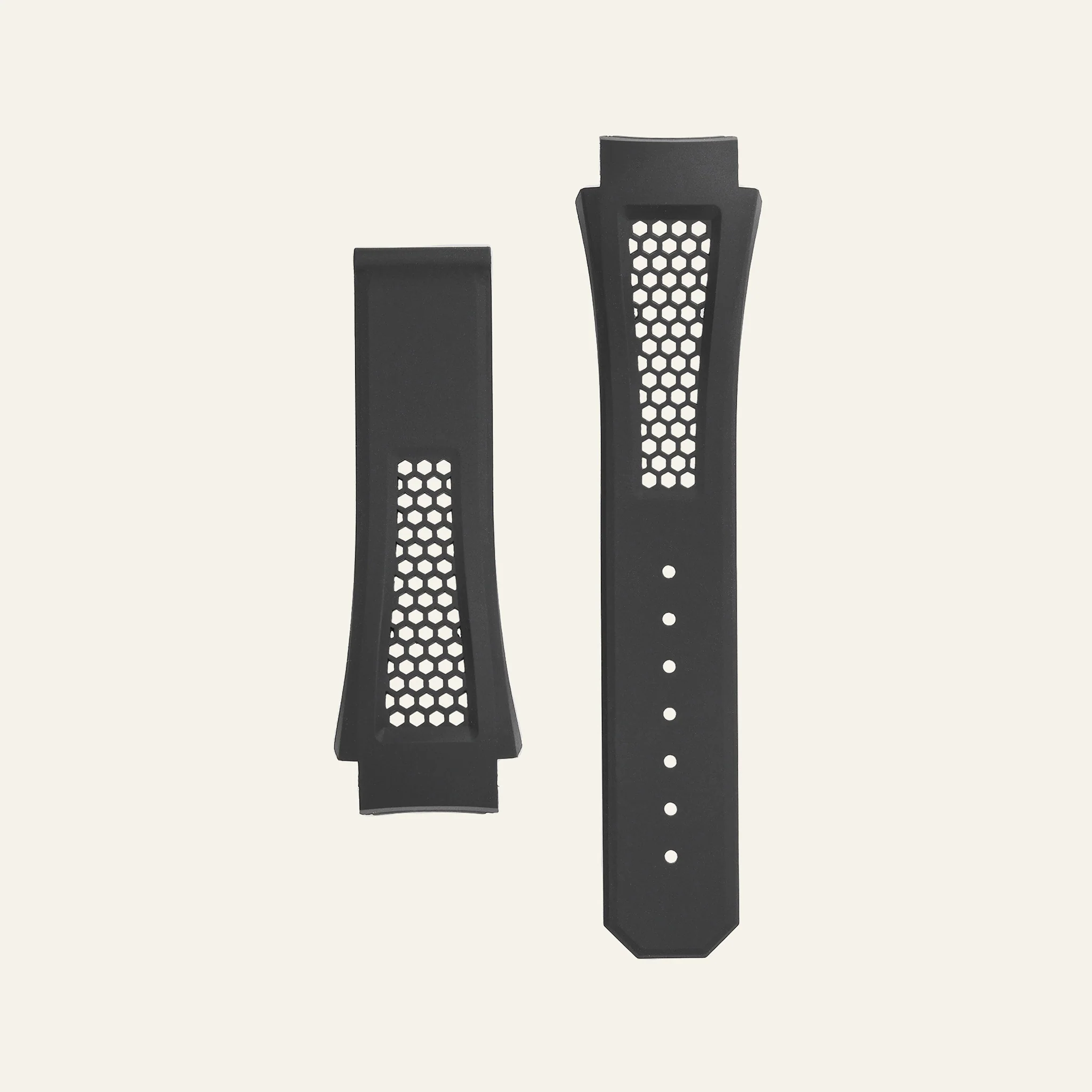 Grey Epic X Chrono 44mm Honeycomb Strap - M
