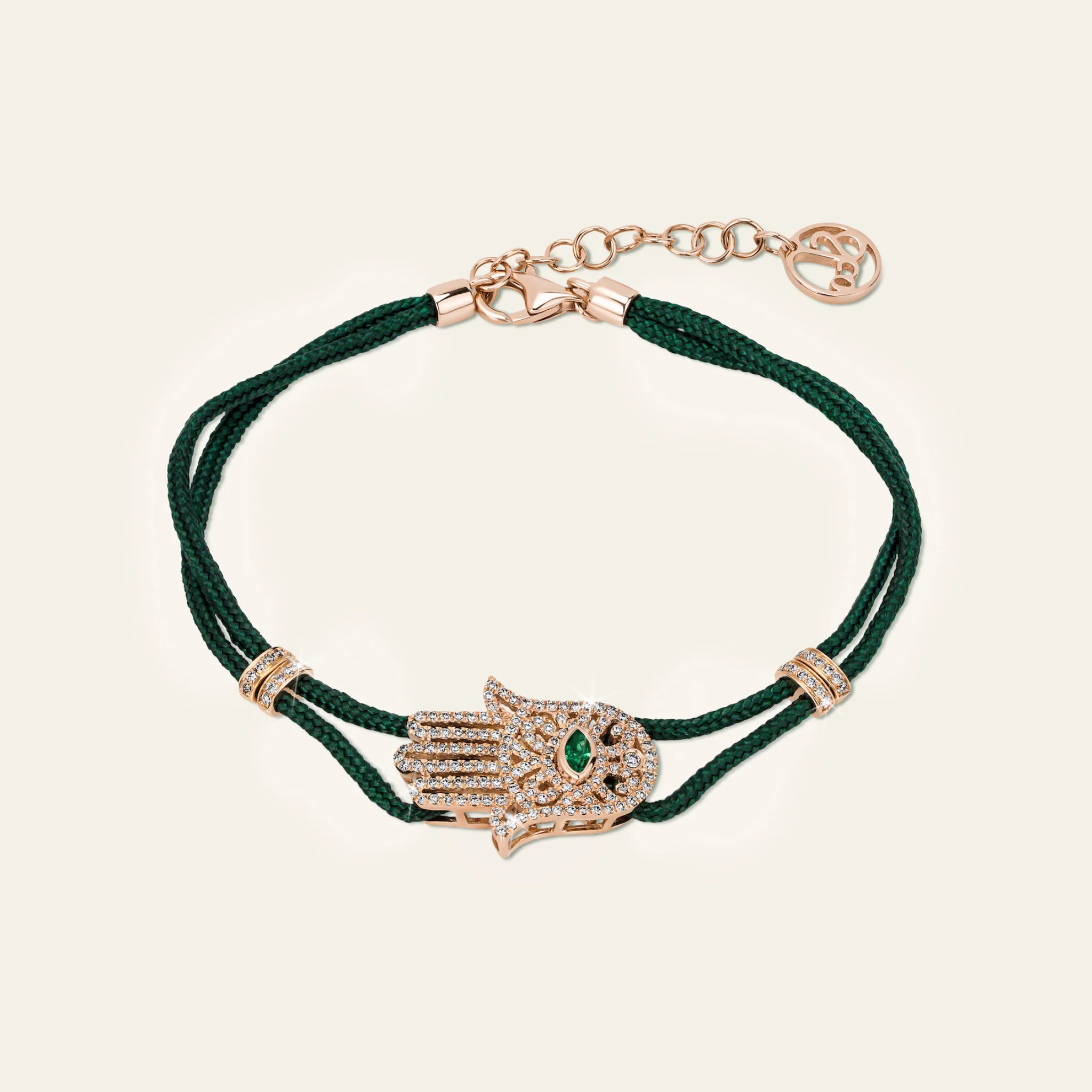 Hamsa Diamond Bracelet