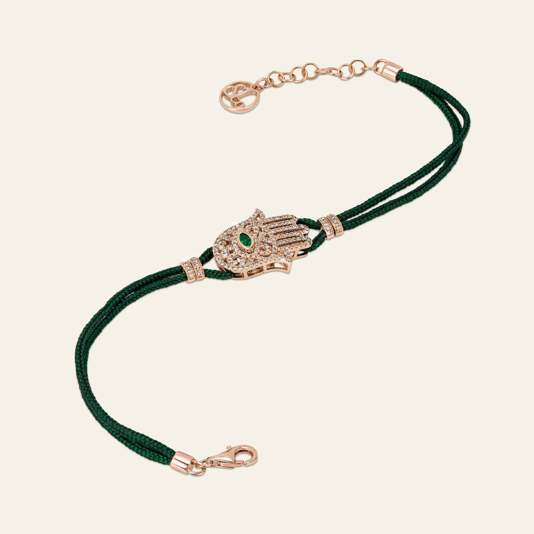 Hamsa Diamond Bracelet - Image 2