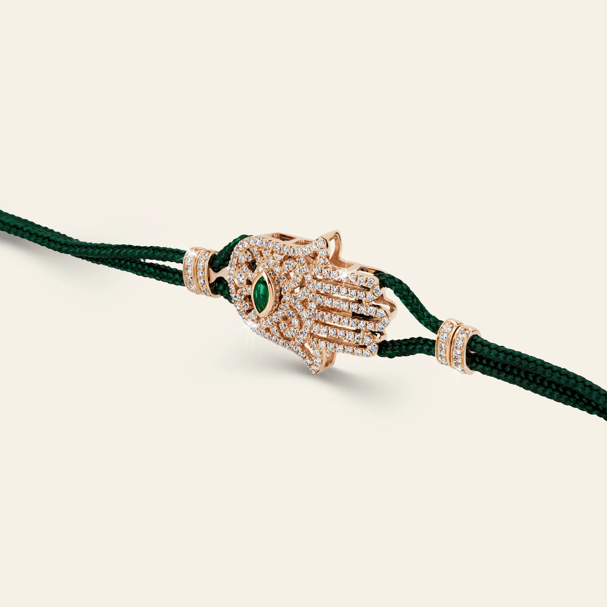 Hamsa Diamond Bracelet - Image 3