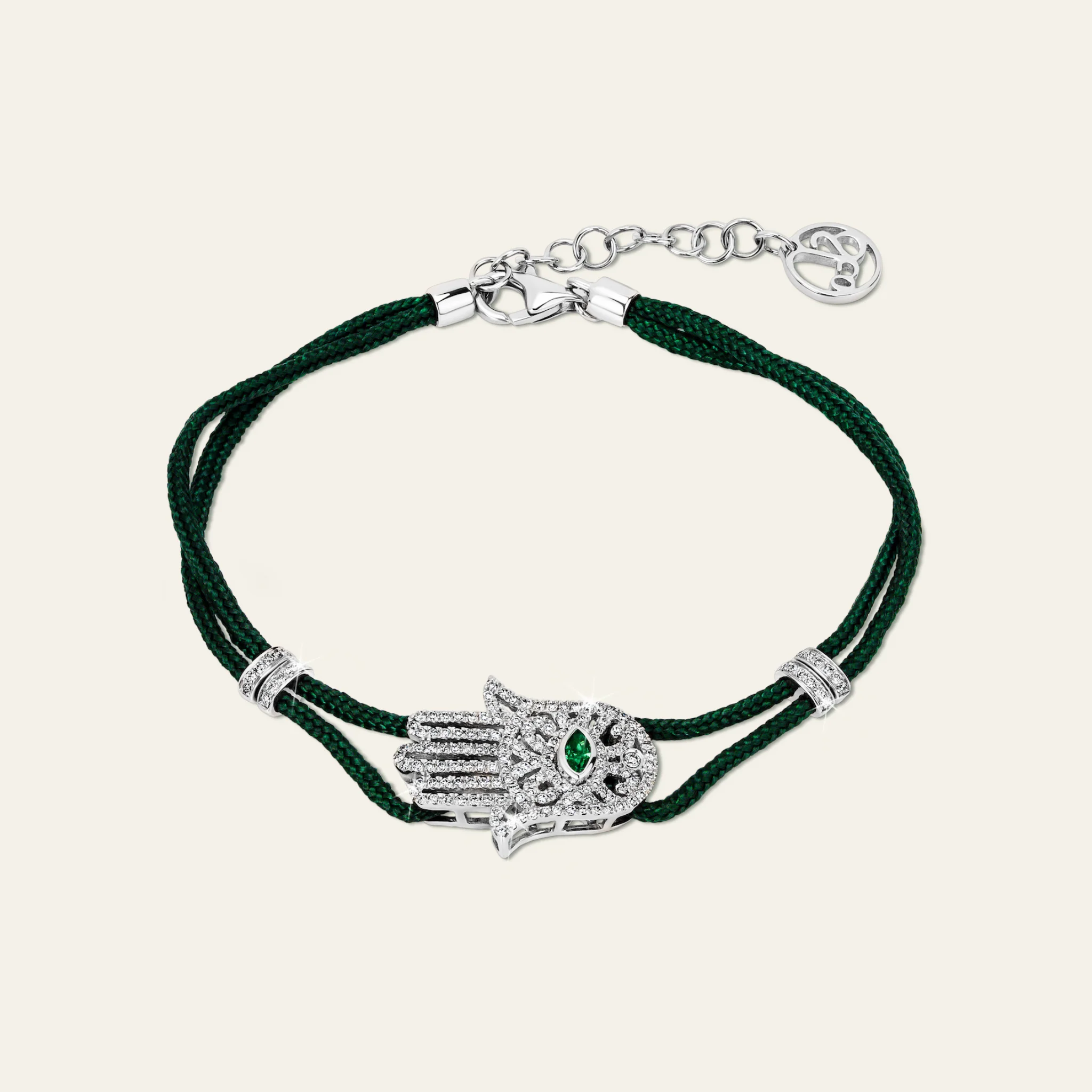 Hamsa Diamond Bracelet