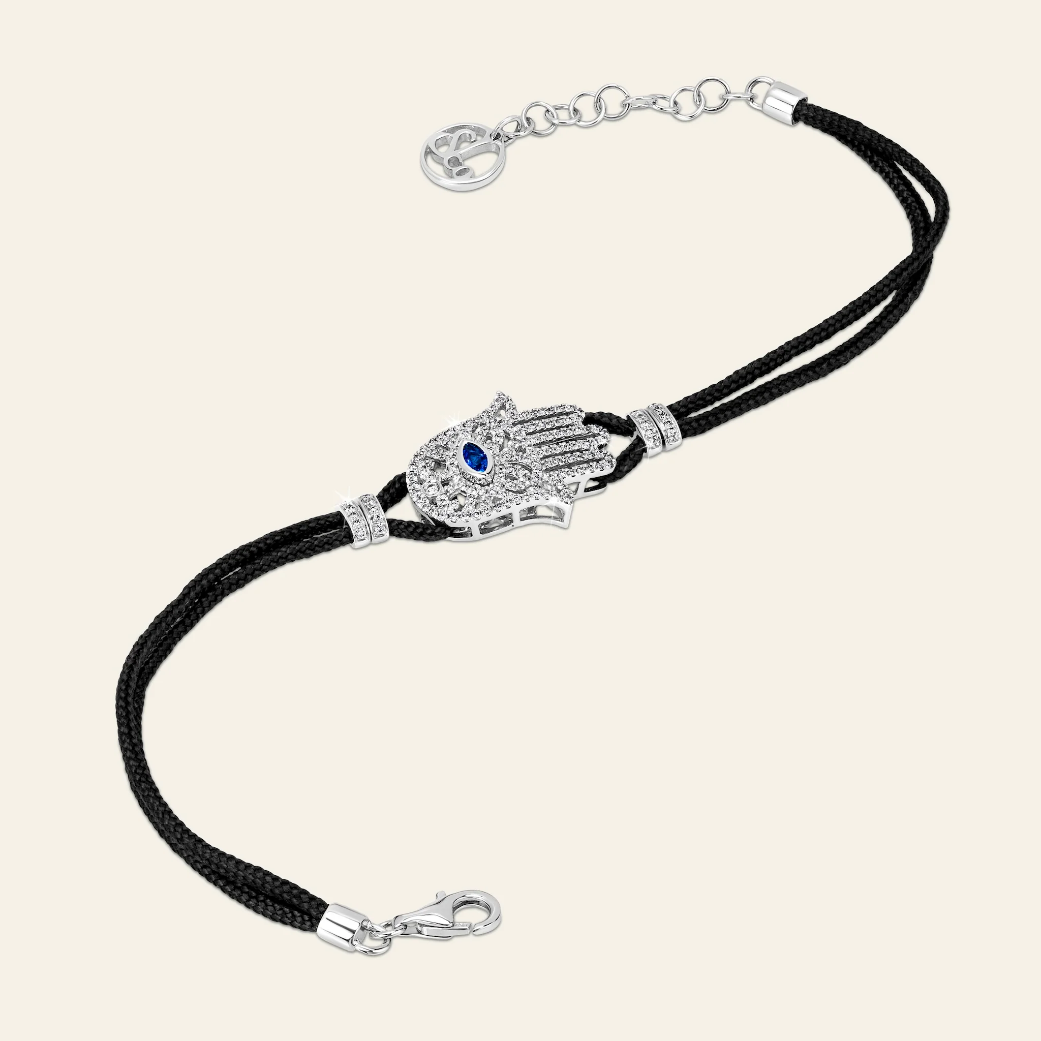 Hamsa Diamond Bracelet - Image 2