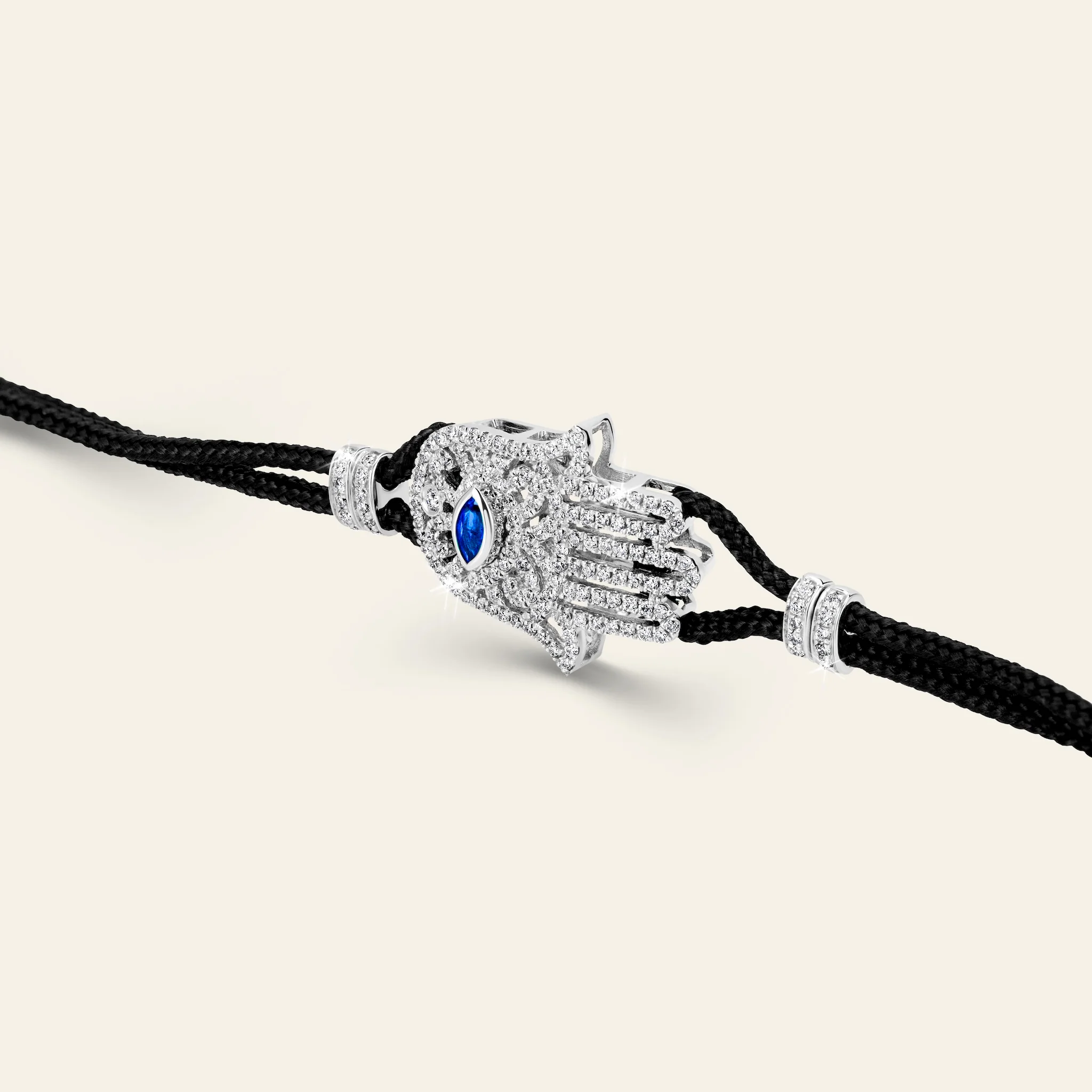 Hamsa Diamond Bracelet - Image 3