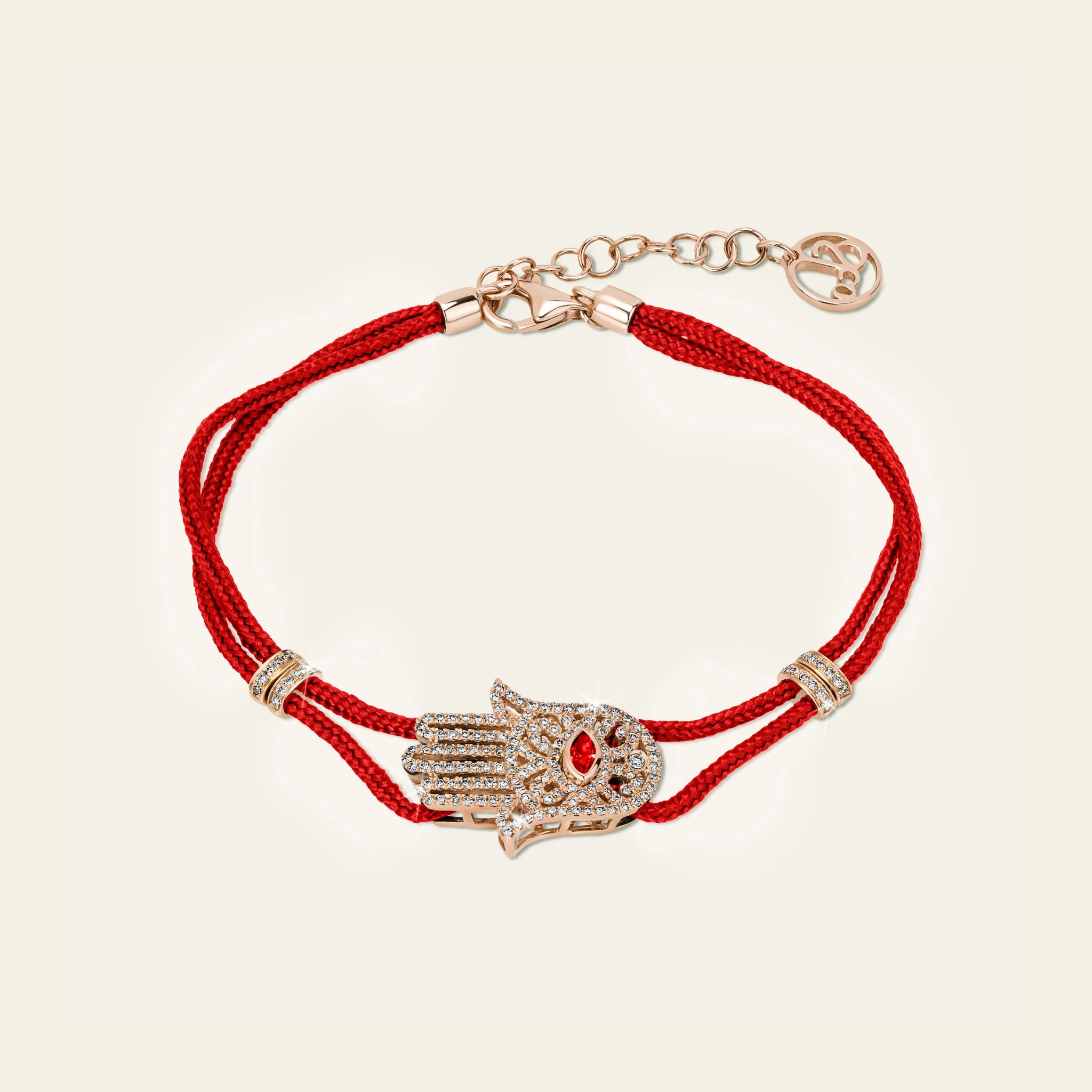 Hamsa Diamond Bracelet