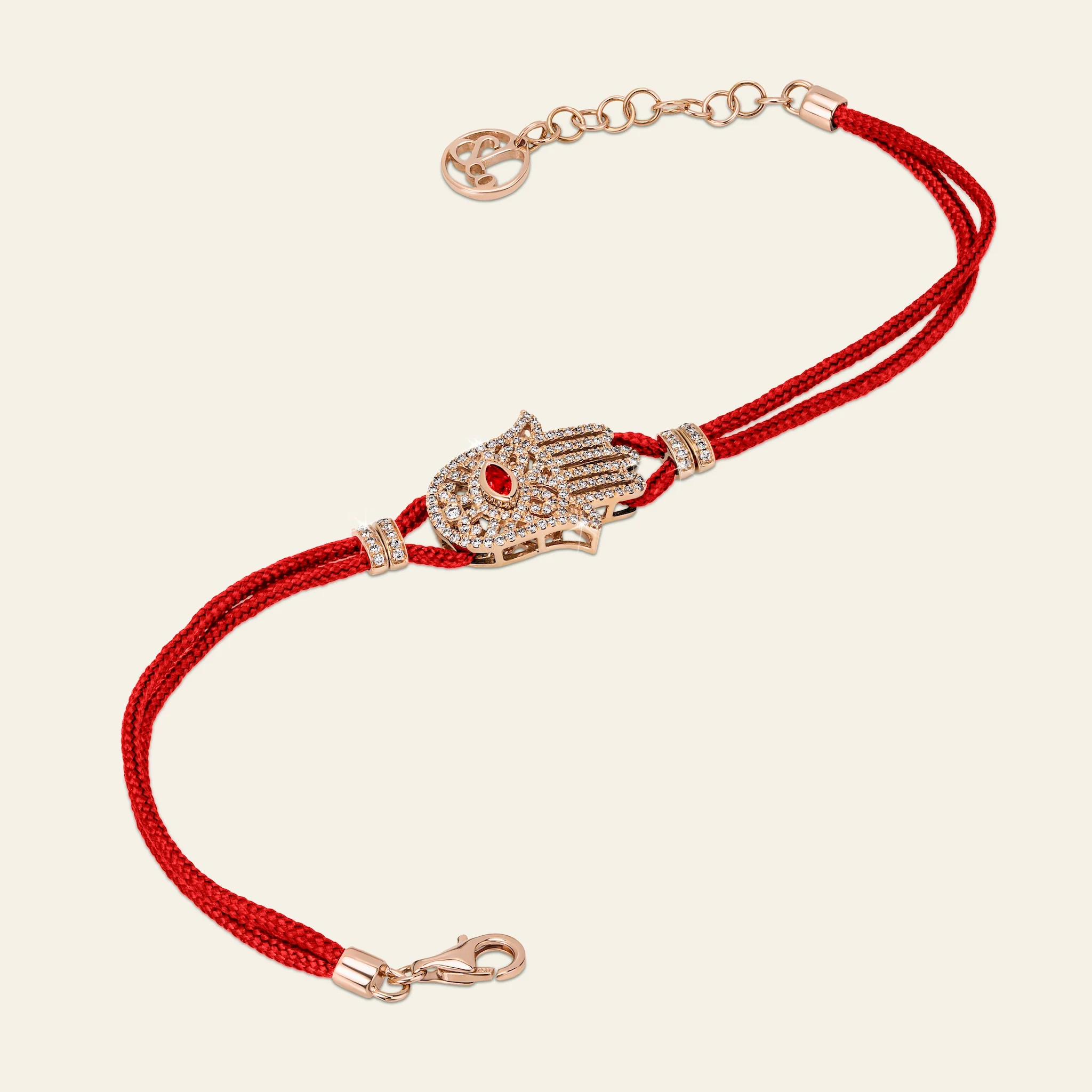 Hamsa Diamond Bracelet - Image 2