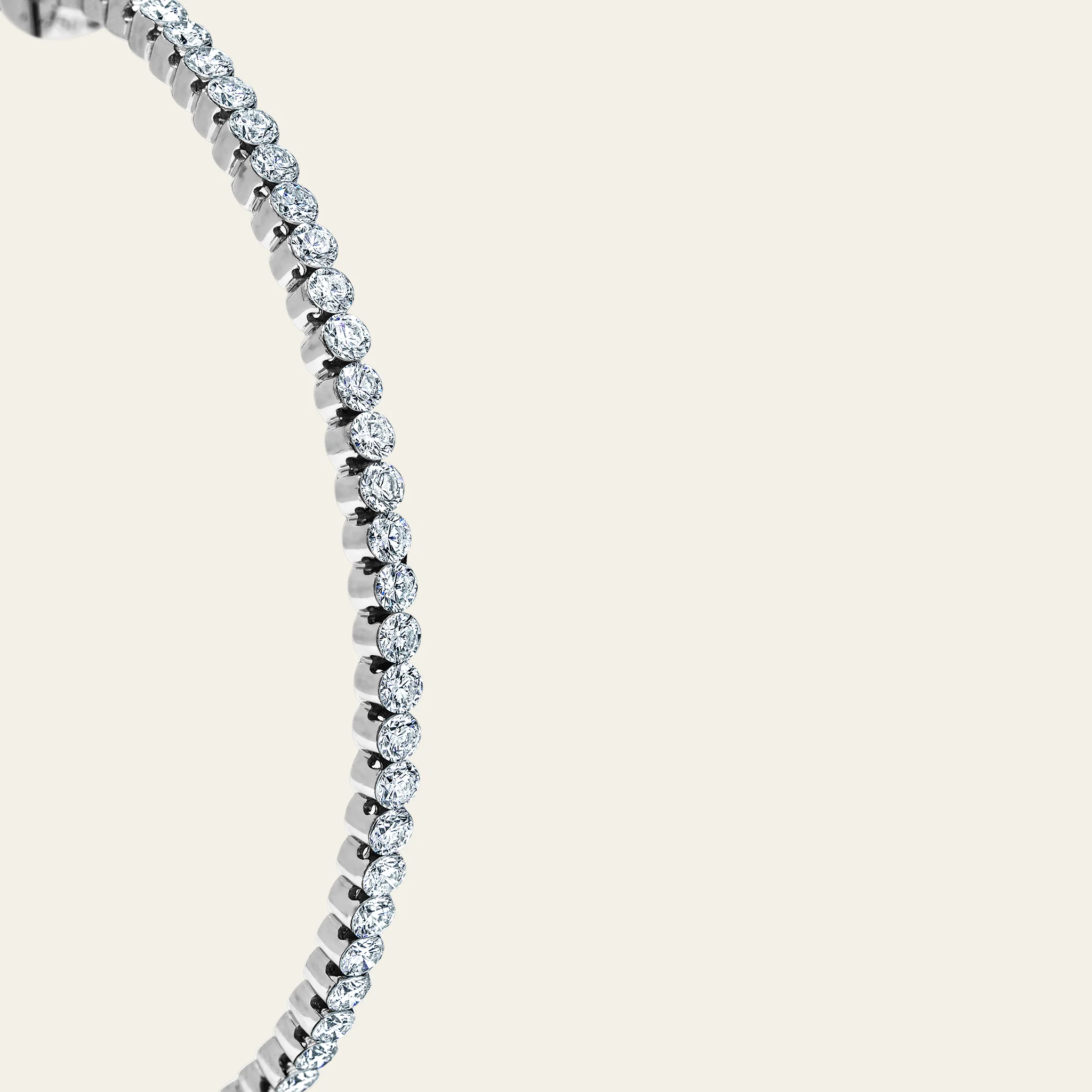 Inside Out Diamond Hoop Earrings - Image 3