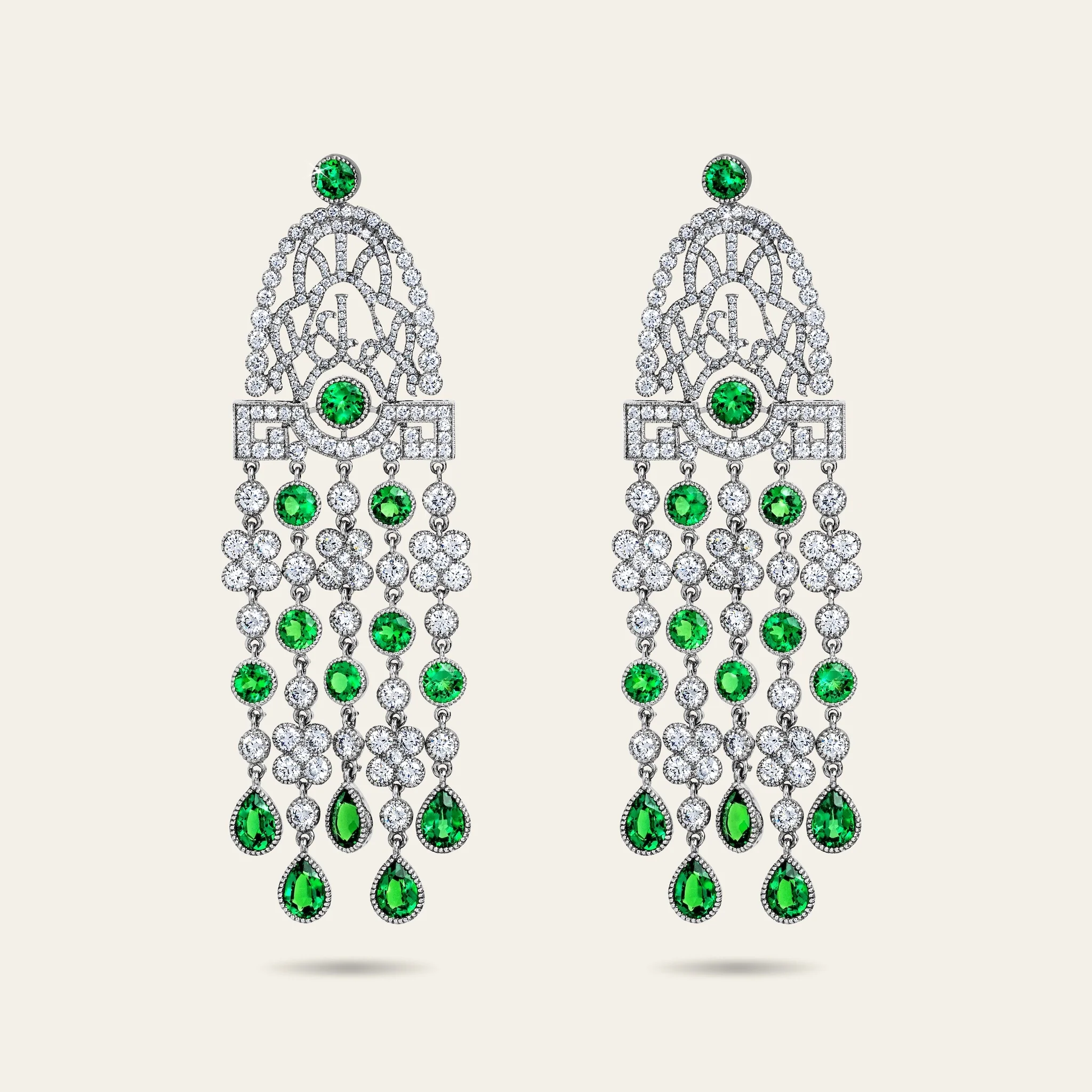 Jezebel Tsavorite Earrings