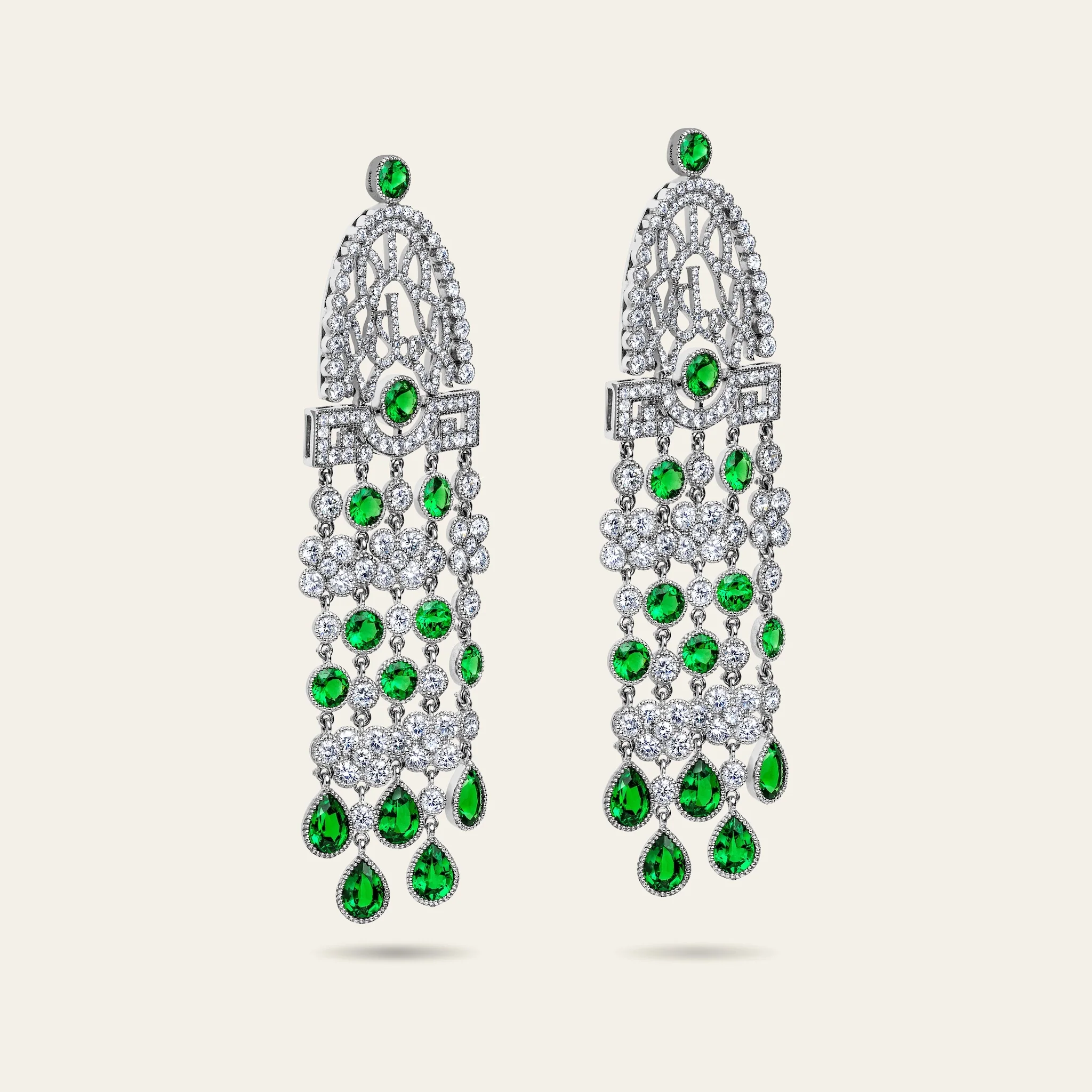 Jezebel Tsavorite Earrings - Image 3