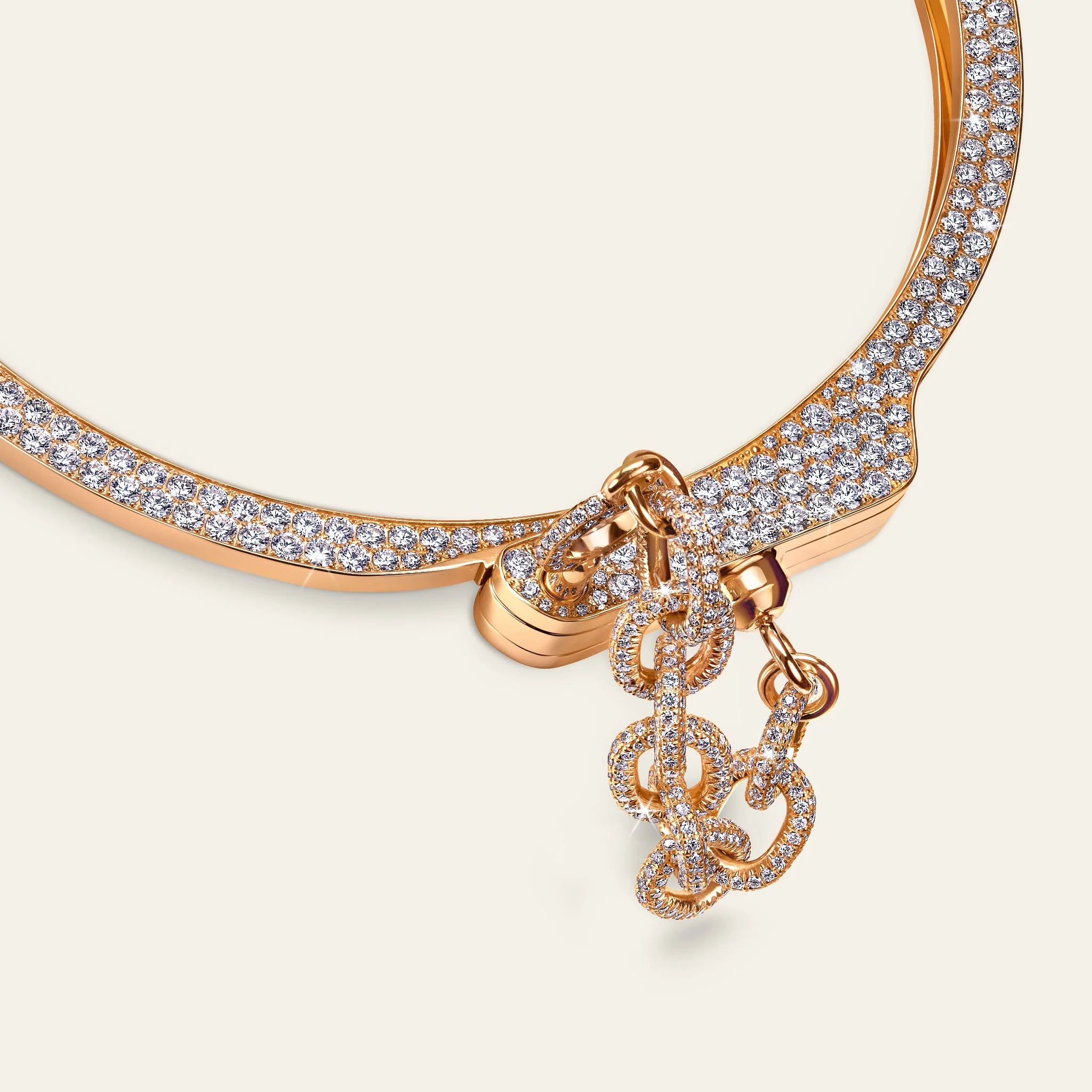 Love Lockdown Diamond Choker - Image 4