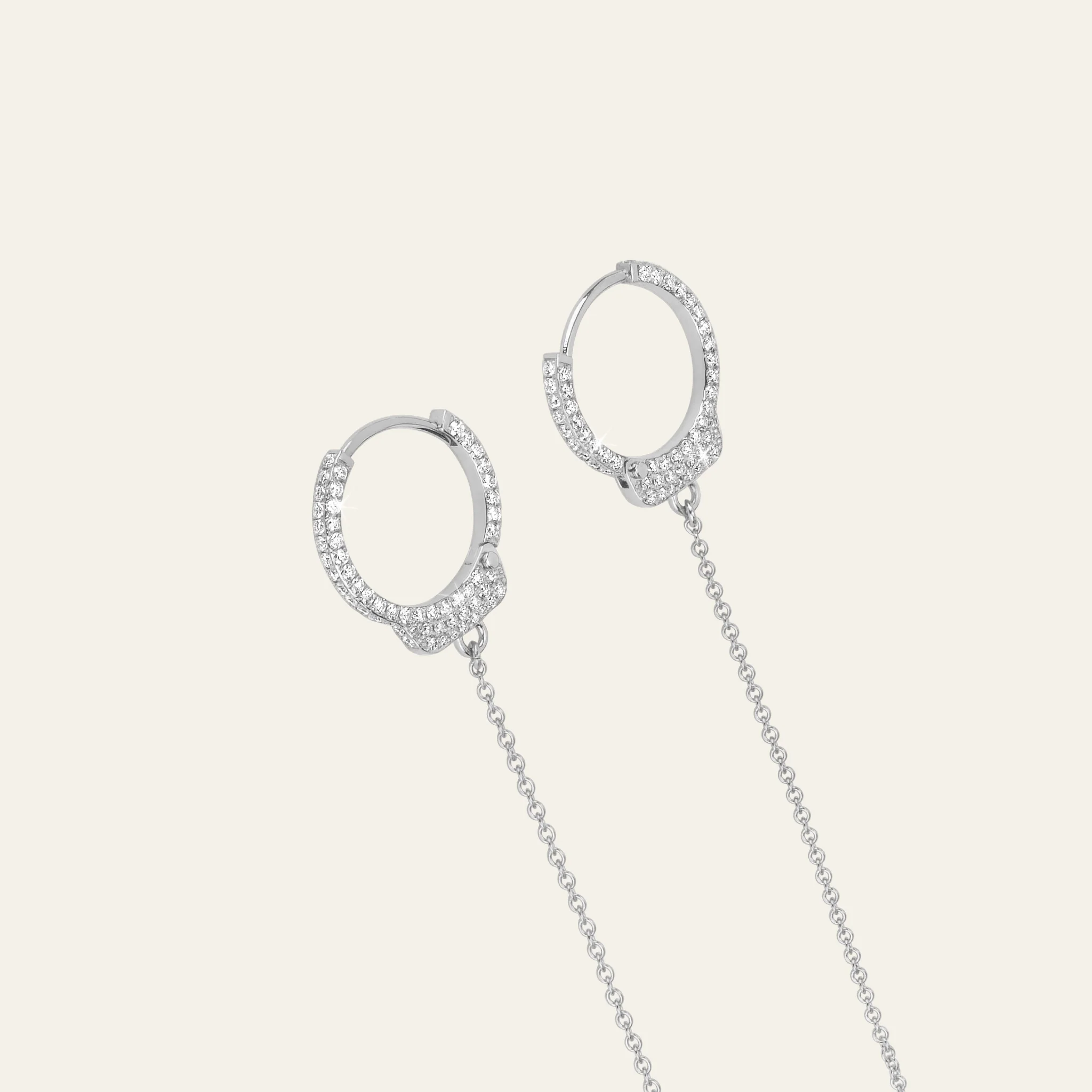 Love Lockdown Diamond Earrings - Image 2