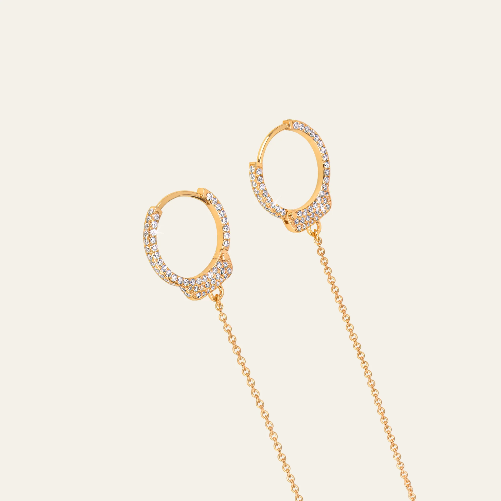 Love Lockdown Diamond Earrings - Image 2