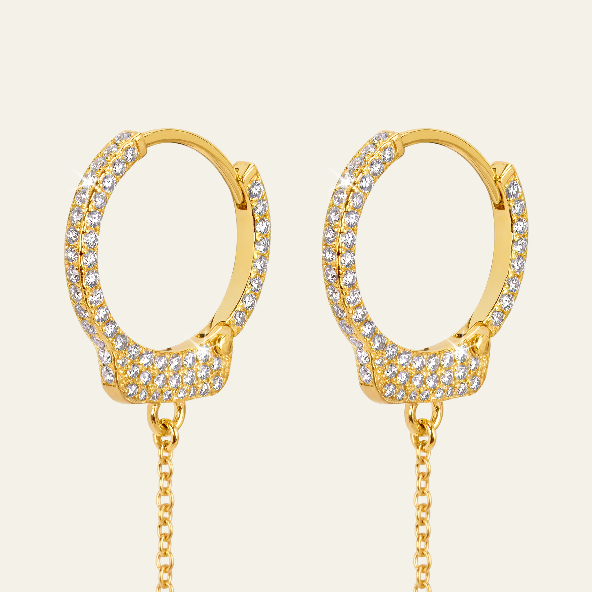 Love Lockdown Diamond Earrings - Image 3