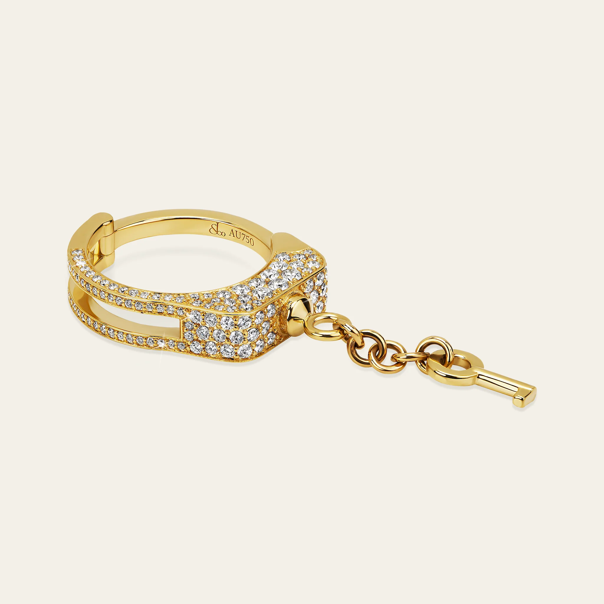 Love Lockdown Diamond Ring - Image 3