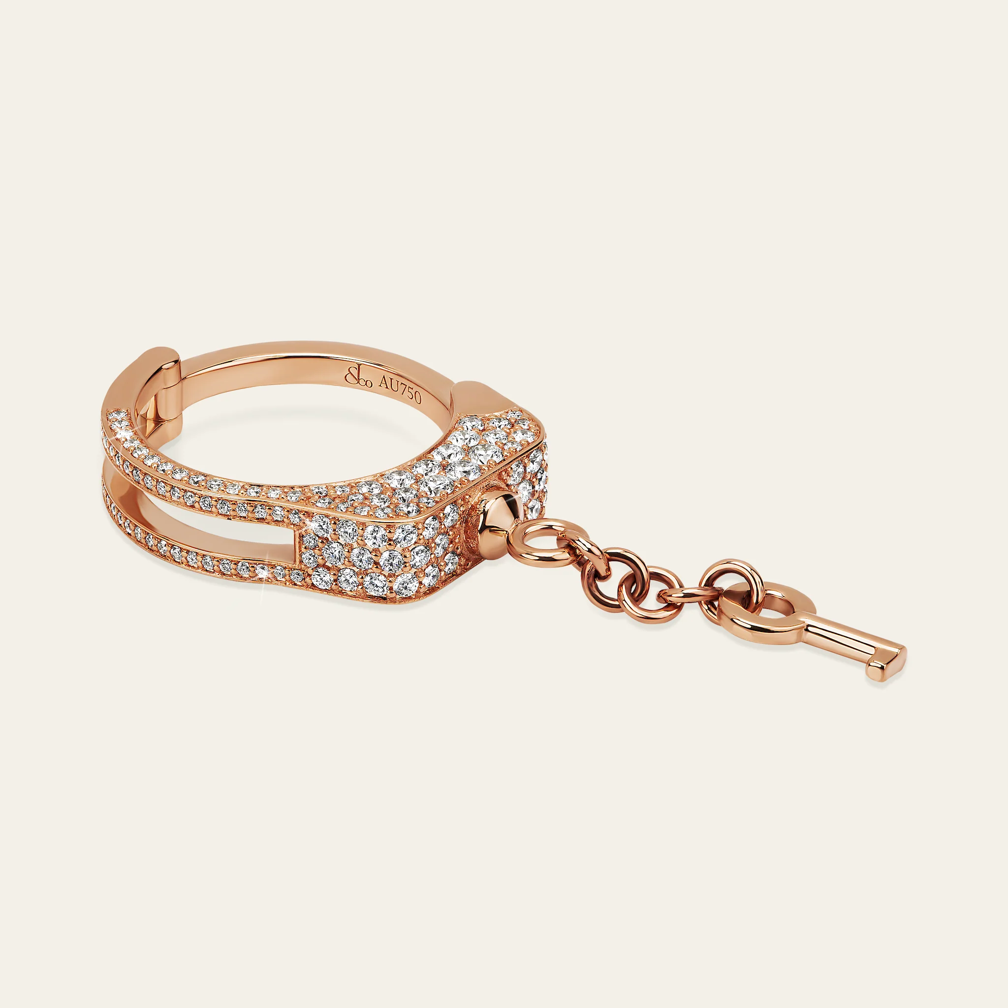 Love Lockdown Diamond Ring - Image 3