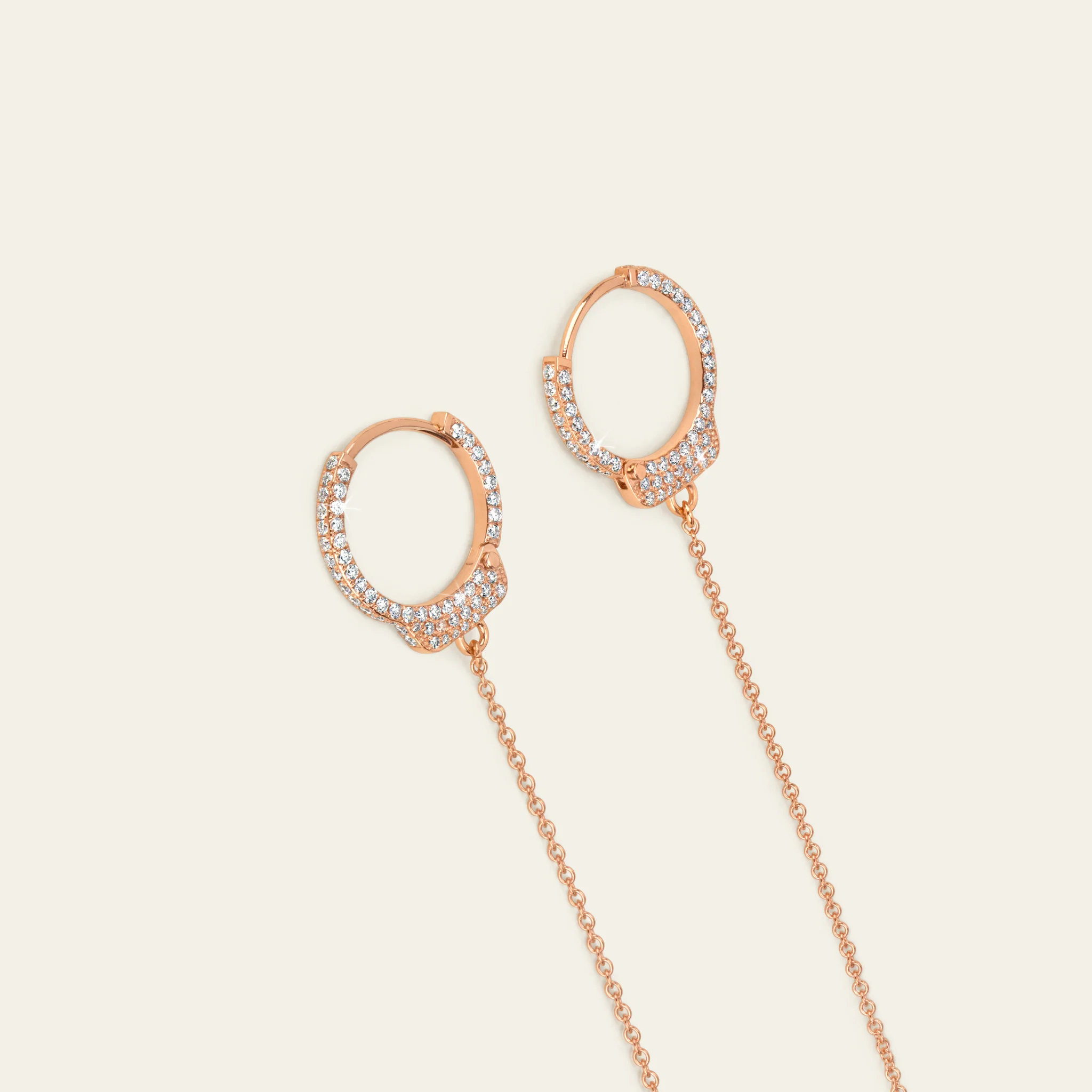 Love Lockdown Diamond Earrings - Image 2