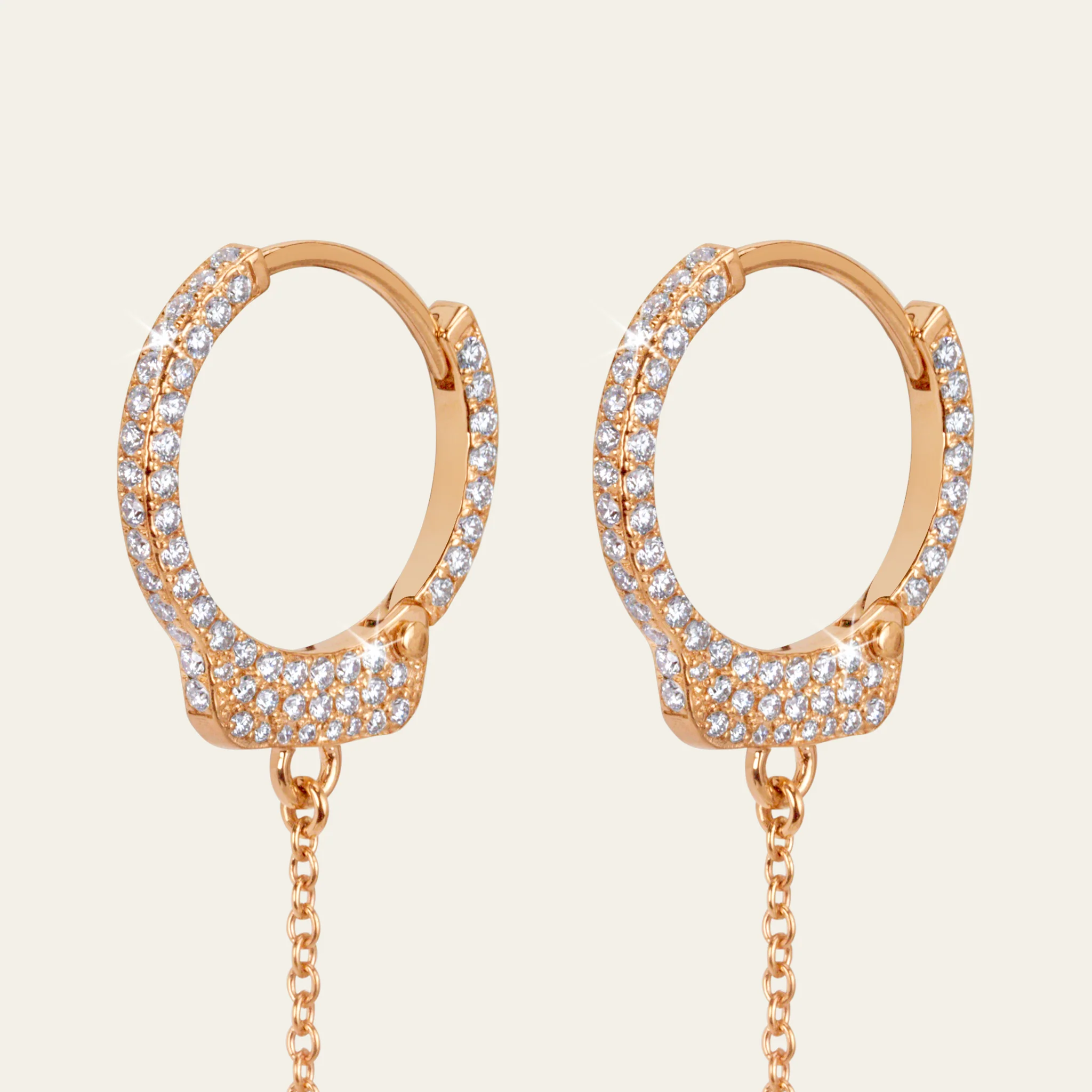 Love Lockdown Diamond Earrings - Image 3