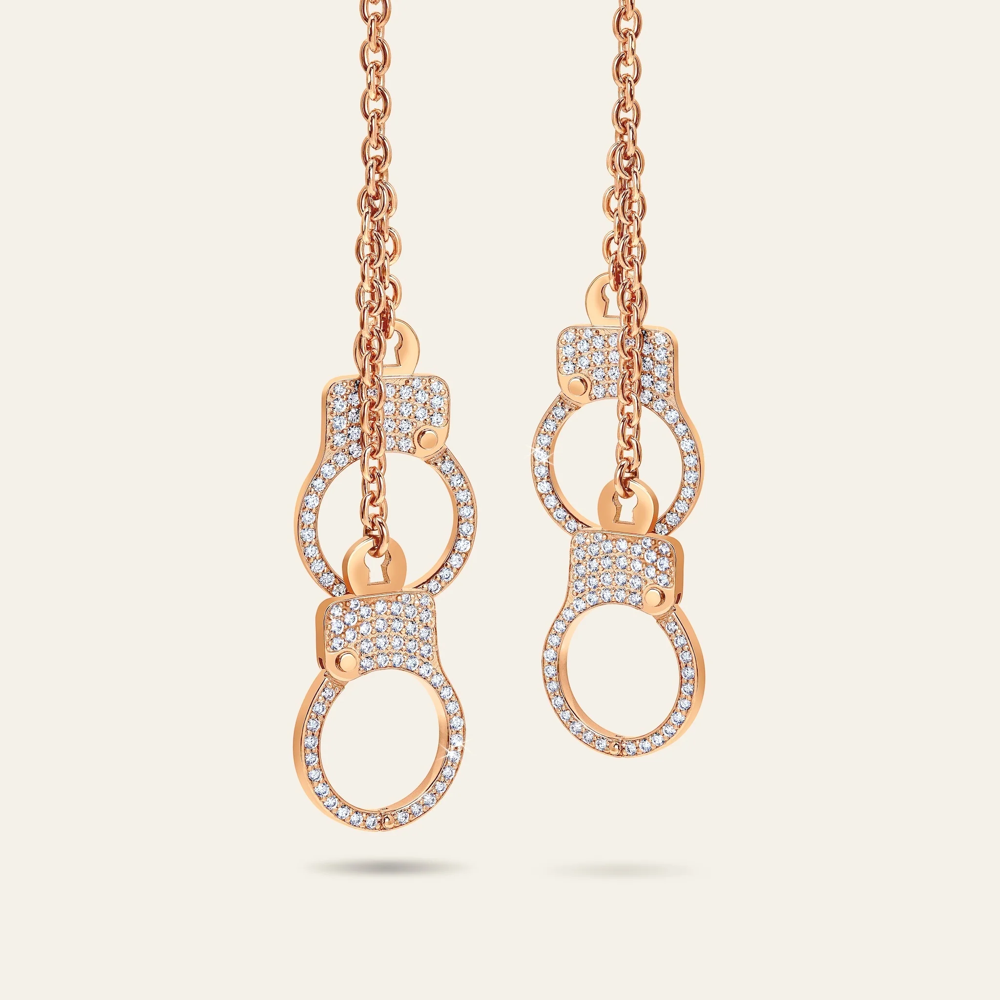 Love Lockdown Hanging Diamond Earrings - Image 3