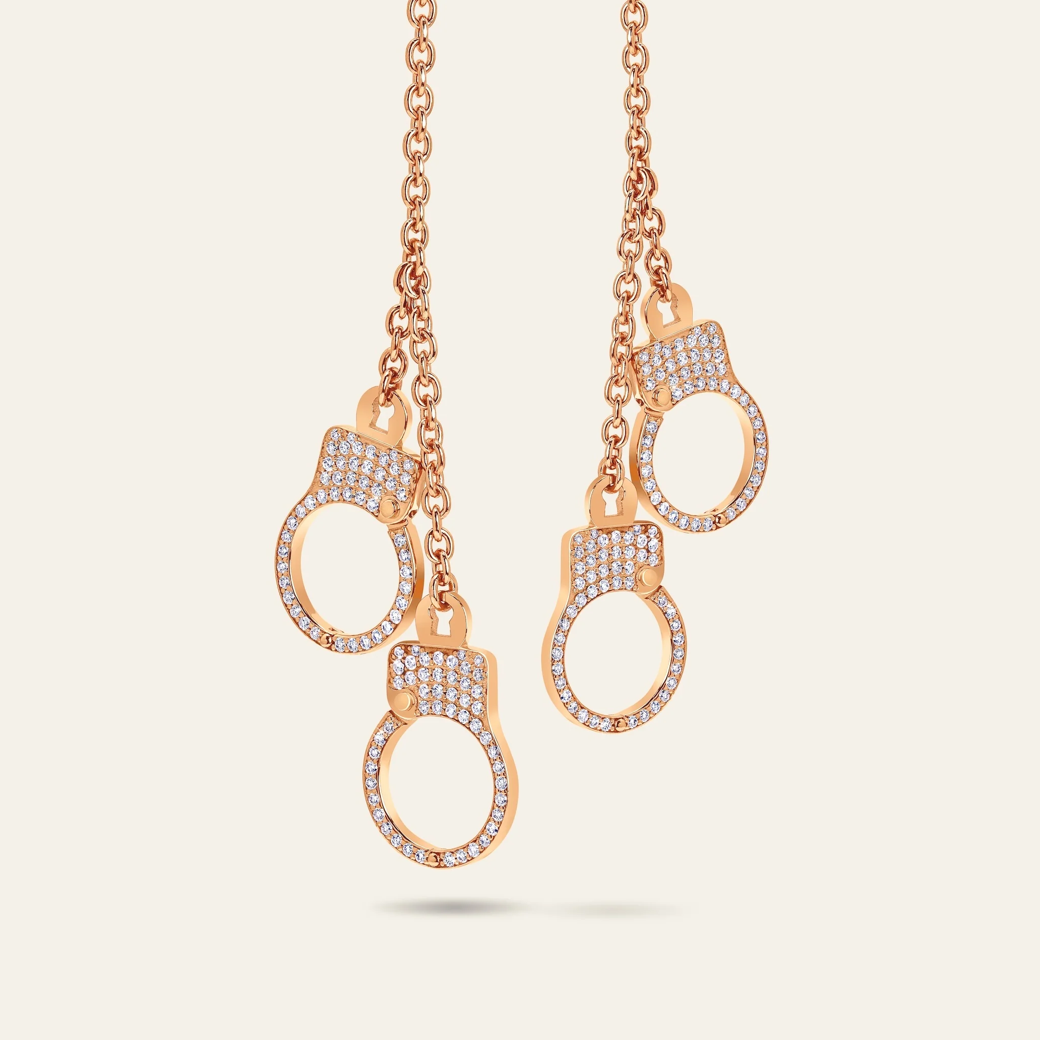 Love Lockdown Hanging Diamond Earrings - Image 4