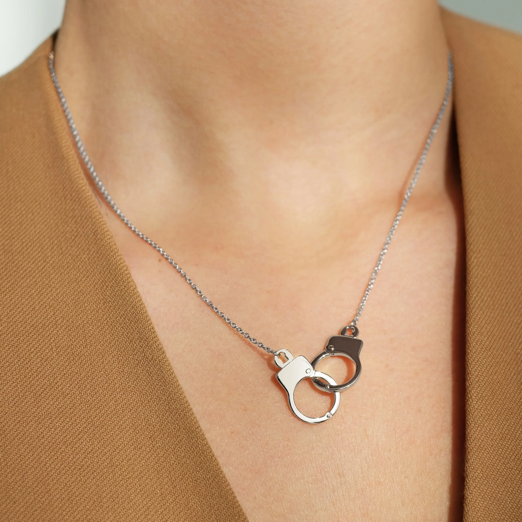 Love Lockdown Interlocking Necklace - Image 5