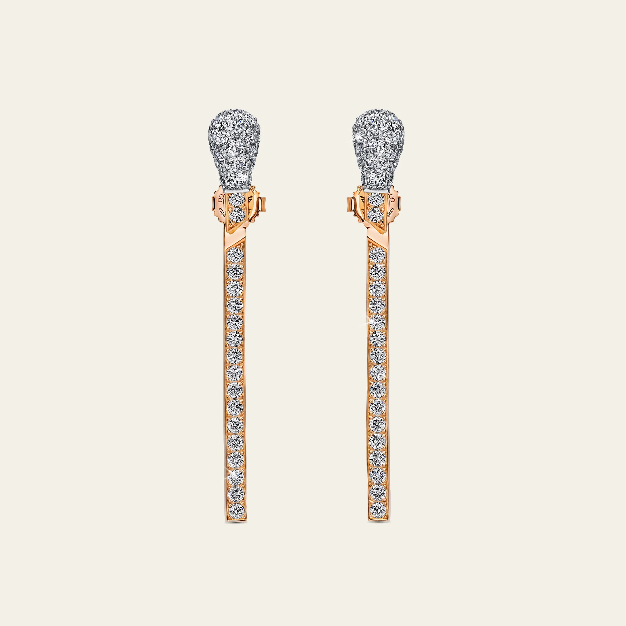 Match Diamond Earrings