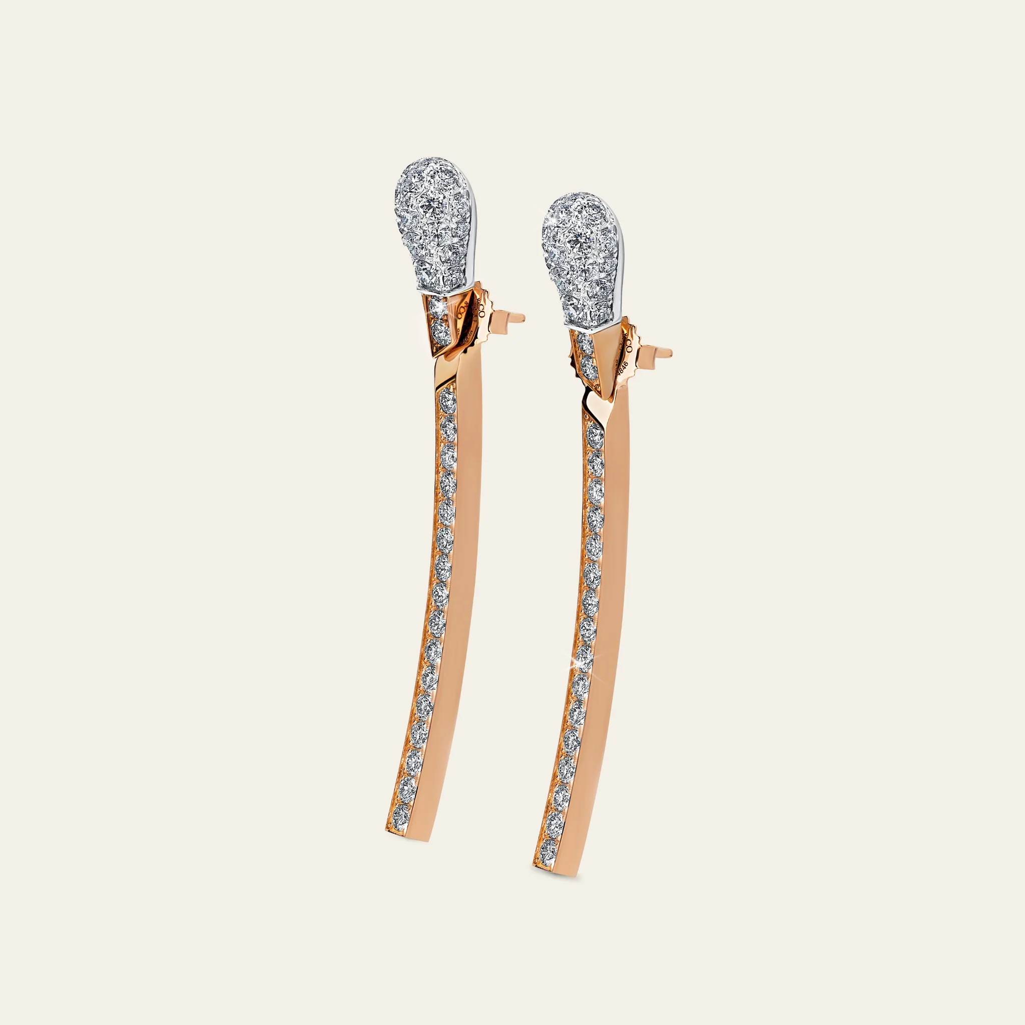 Match Diamond Earrings - Image 2