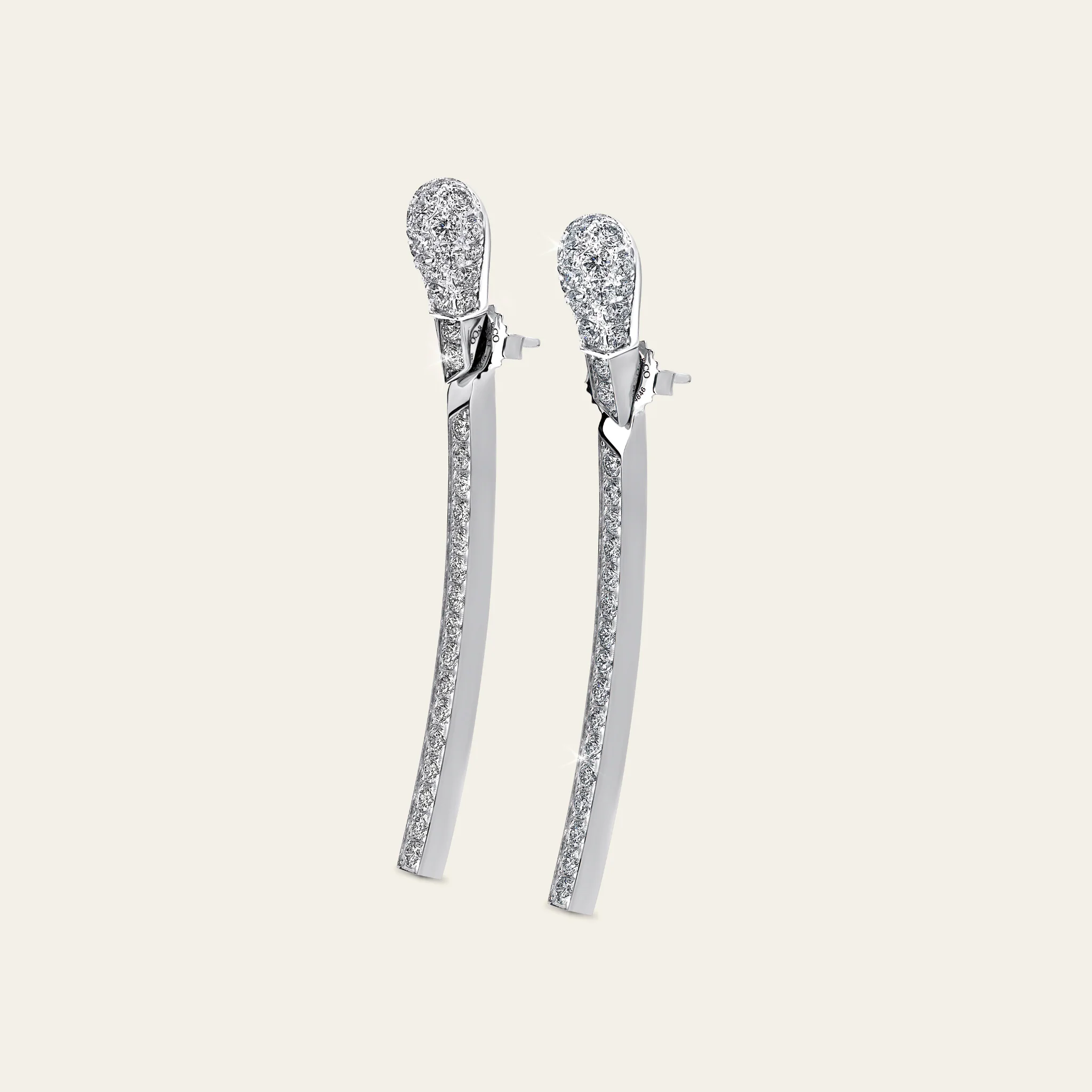 Match Diamond Earrings - Image 2