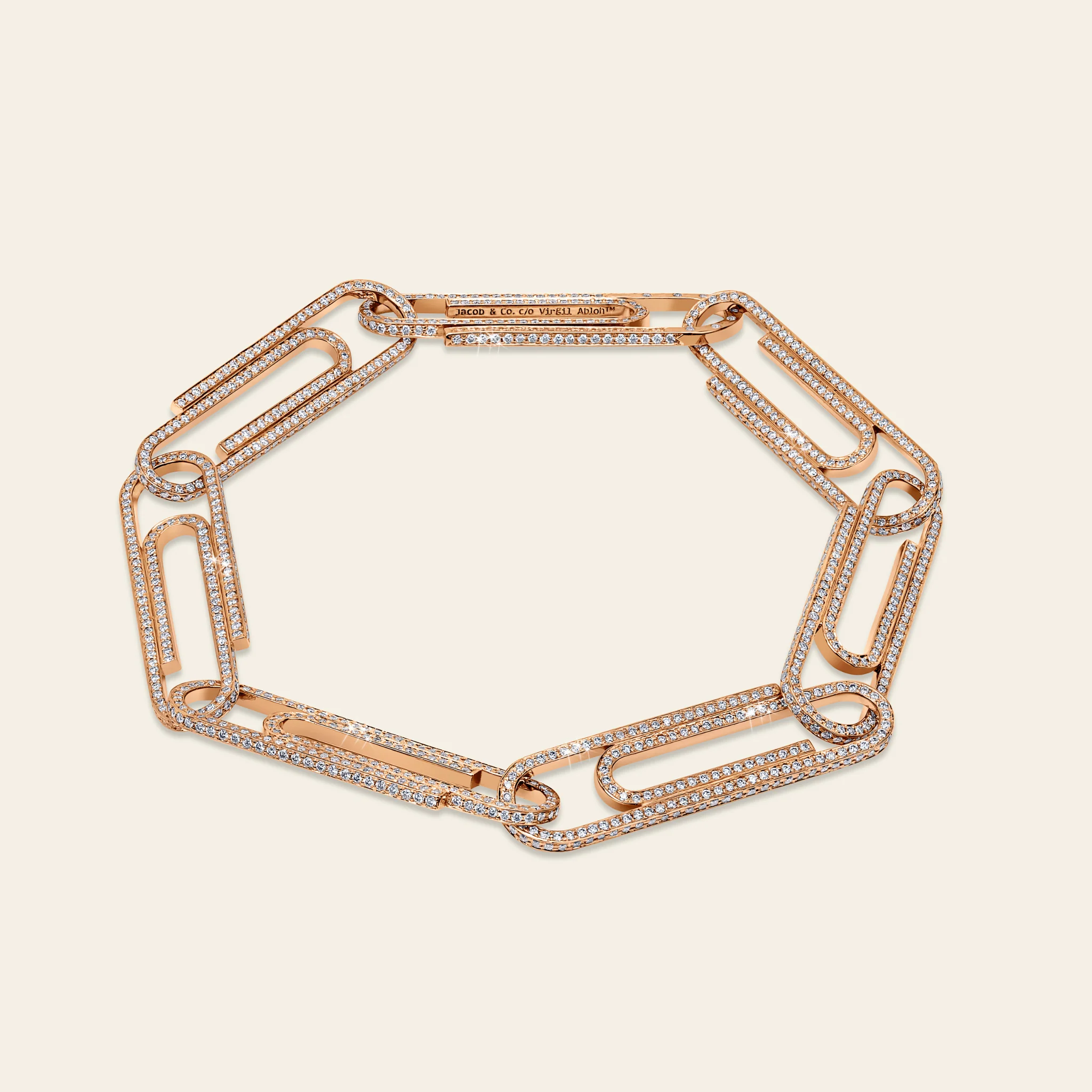 Office Supplies Diamond Bracelet