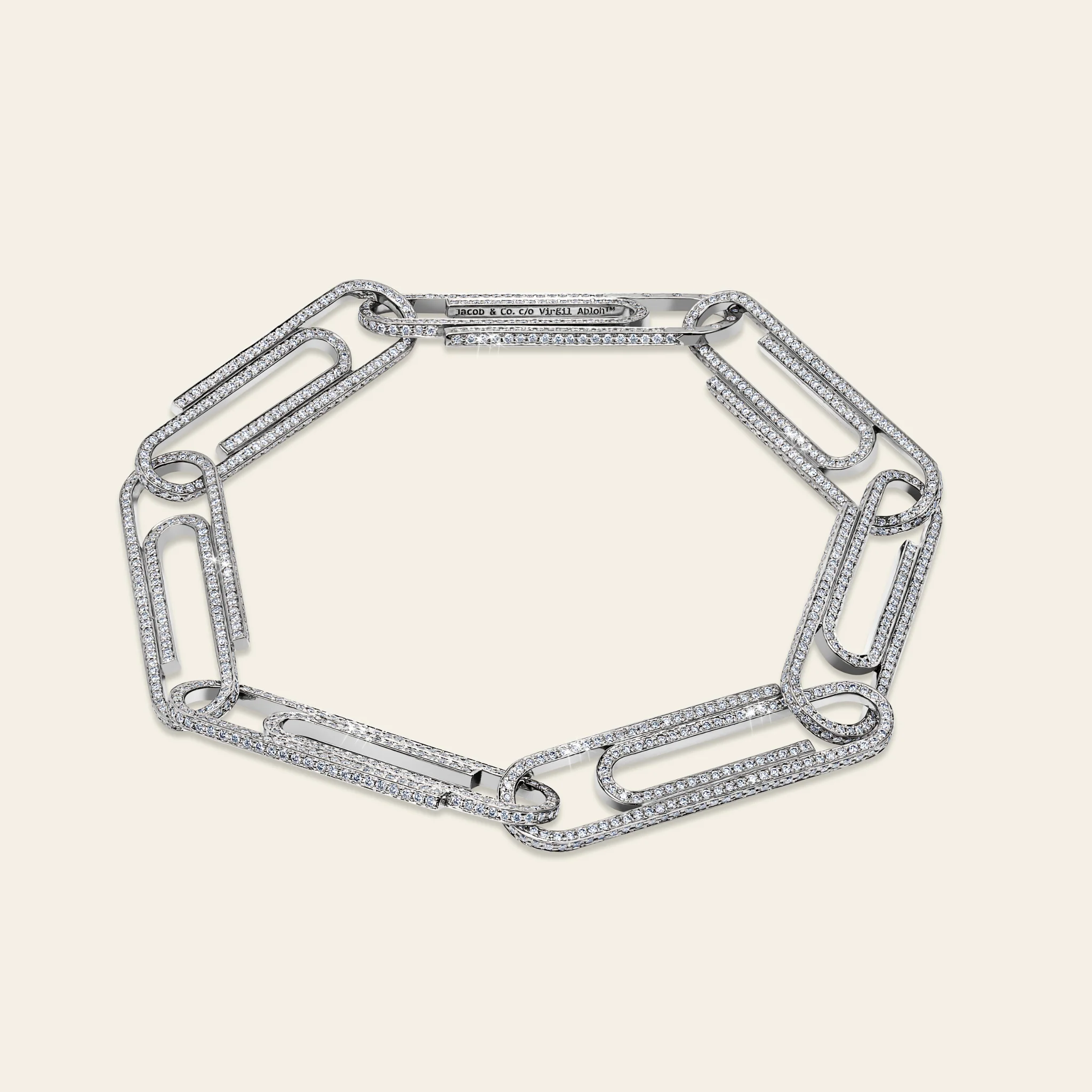 Office Supplies Diamond Bracelet